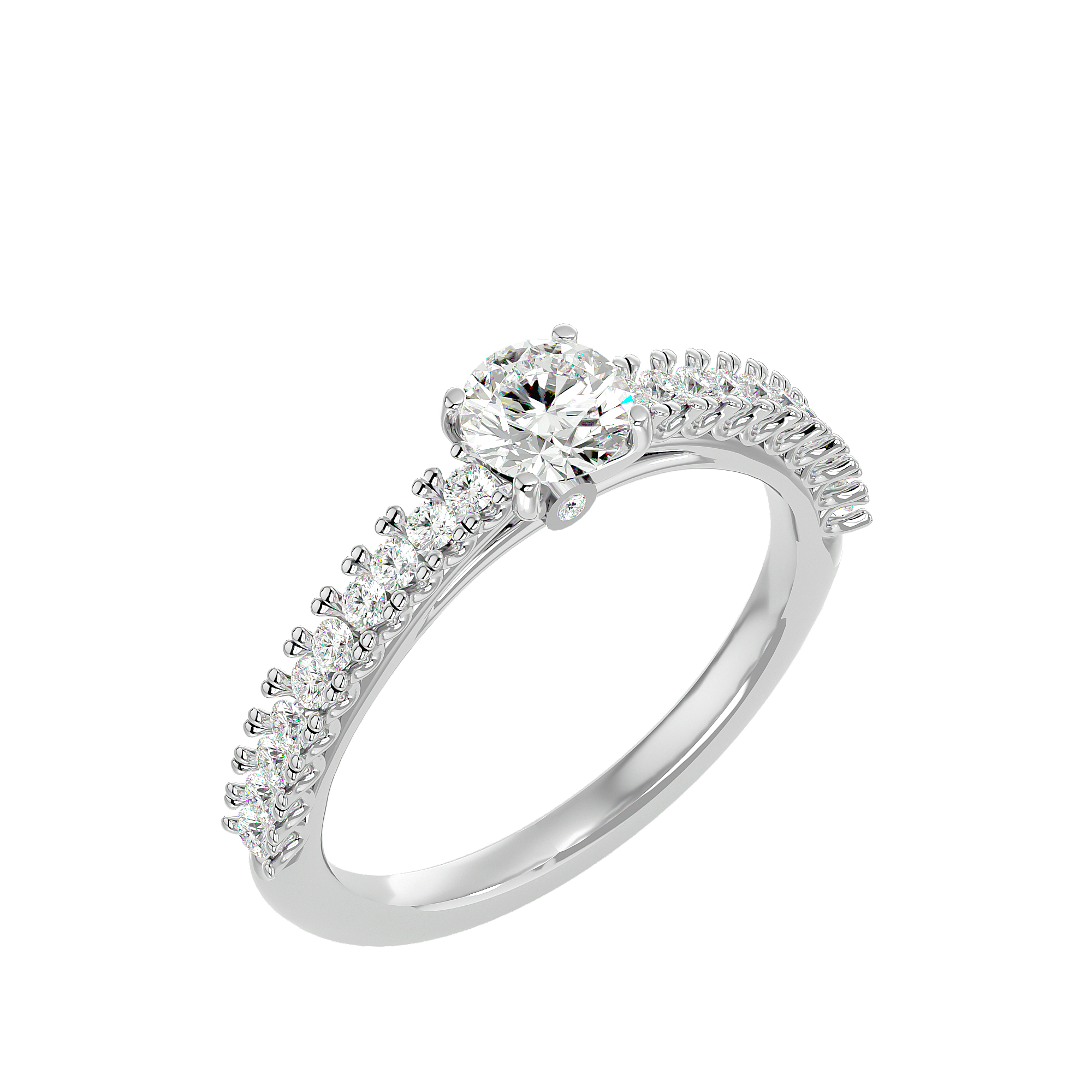 HOH Constance Diamond Solitaire Ring