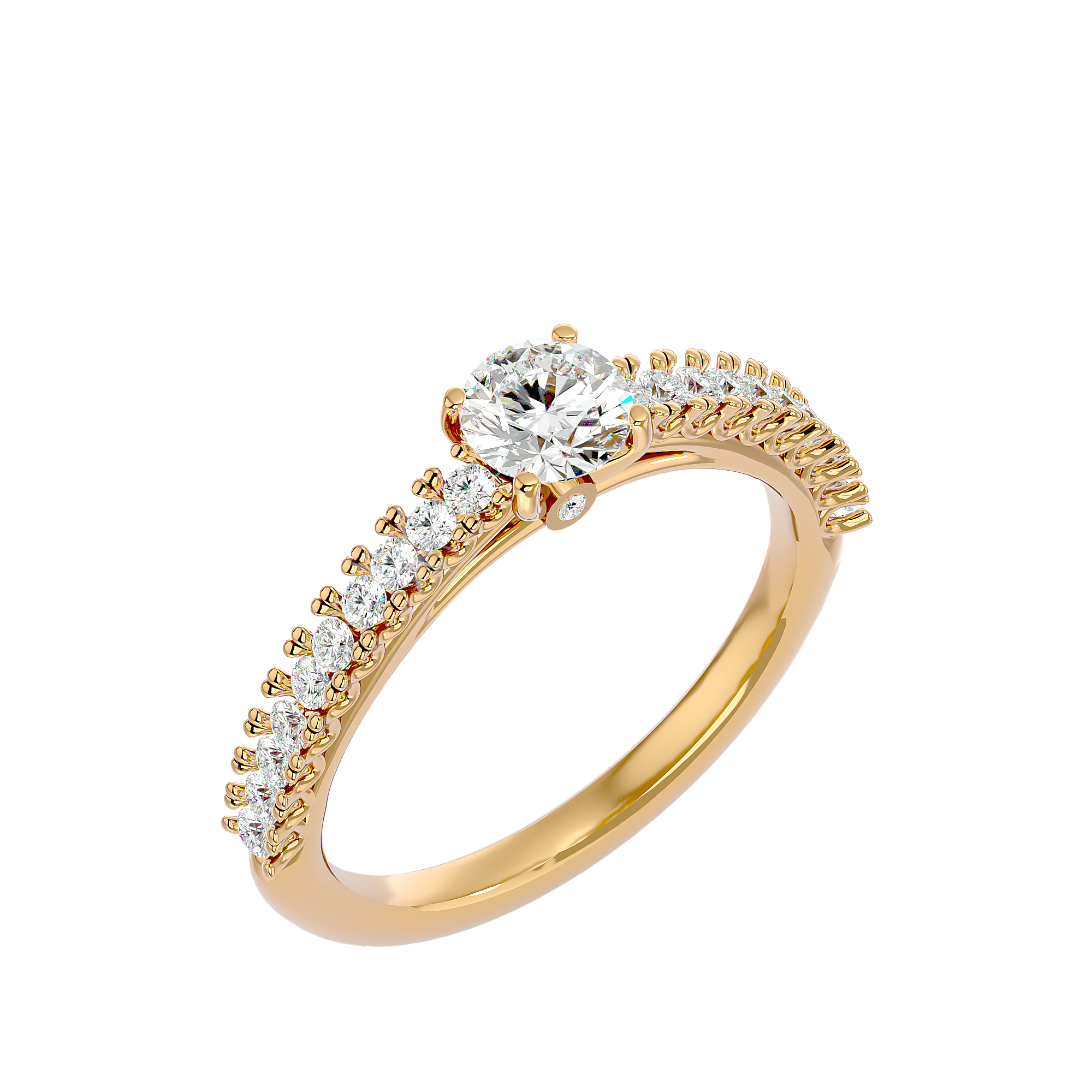 HOH Constance Diamond Solitaire Ring