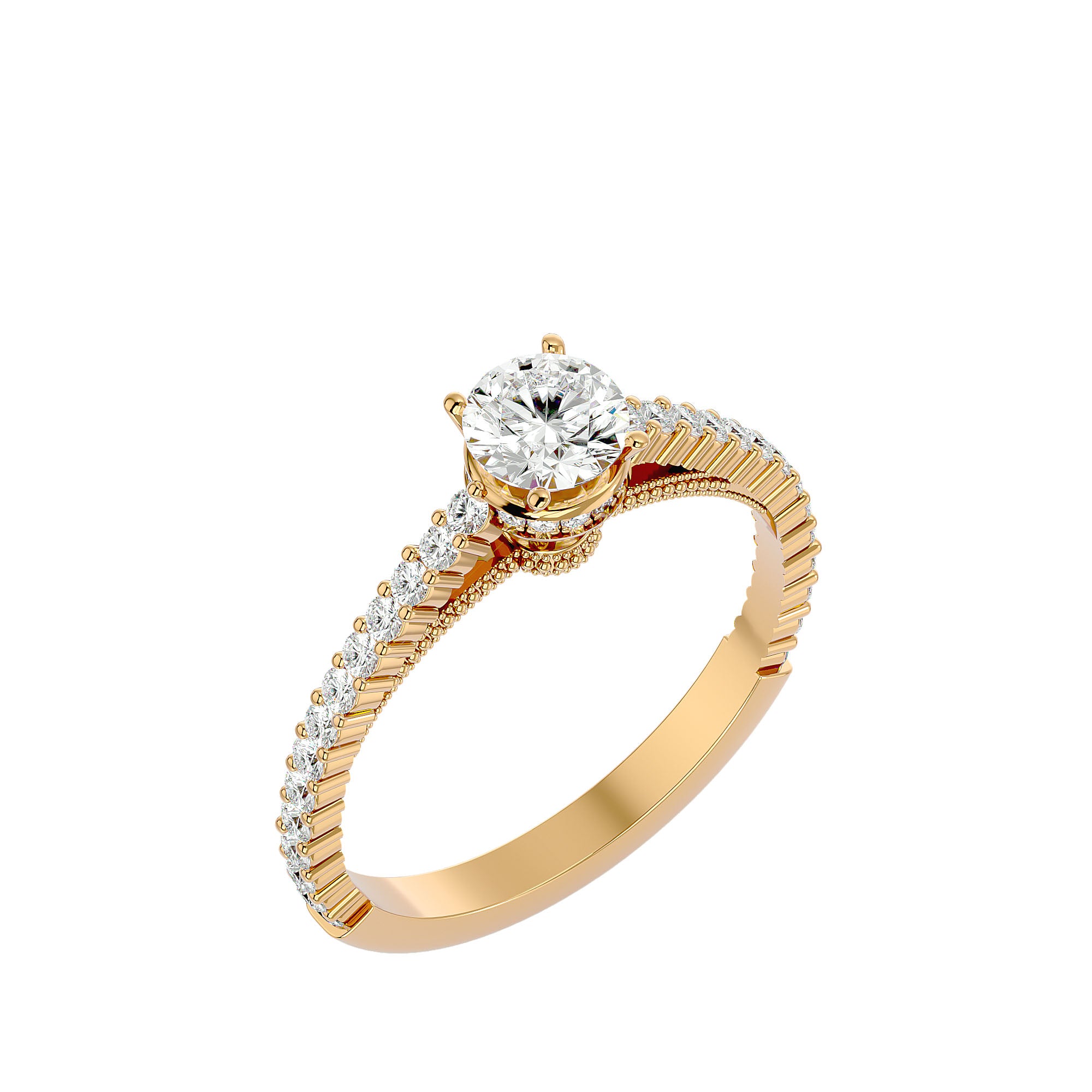 HOH Dakotah Diamond Solitaire Ring