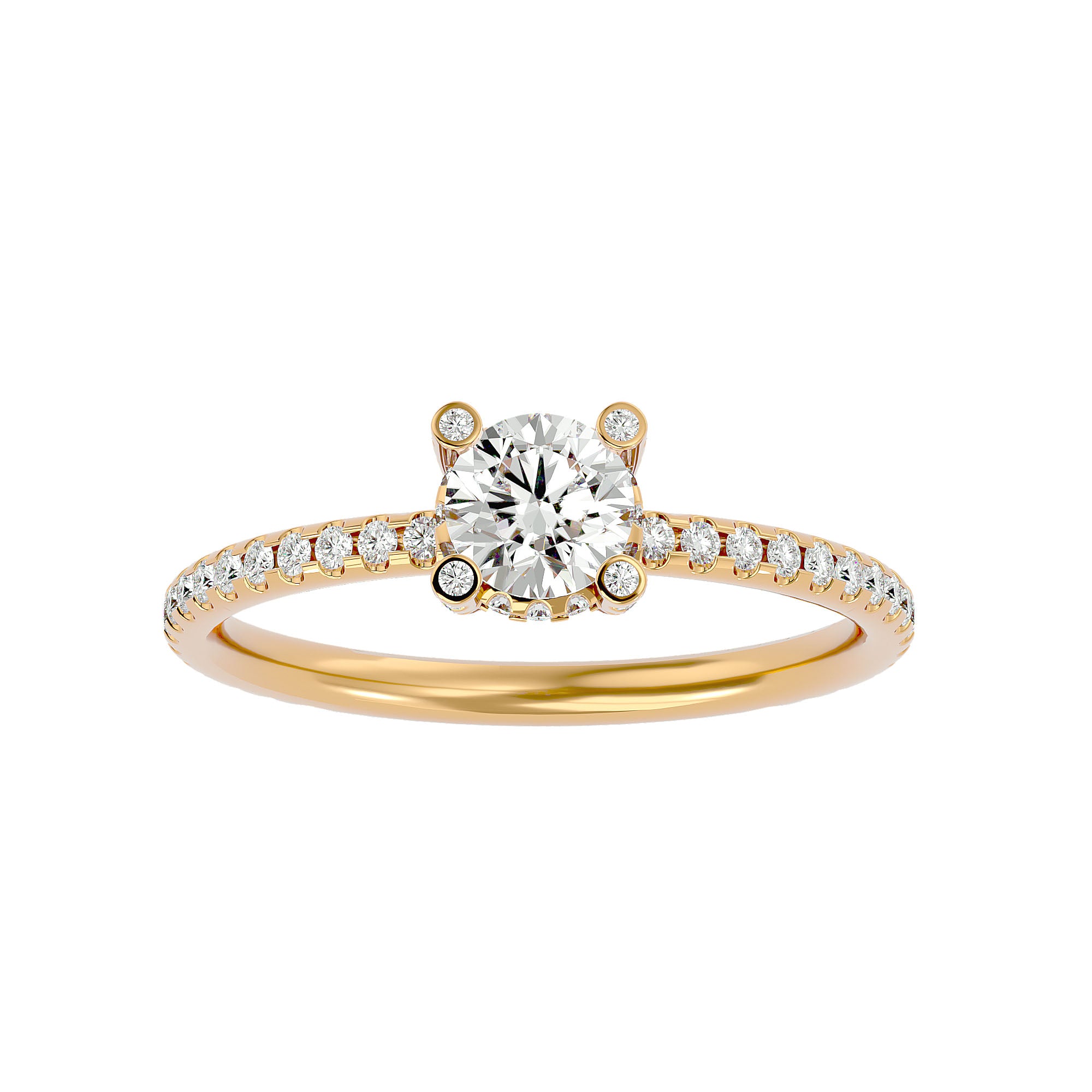 HOH Danielle Diamond Solitaire Ring