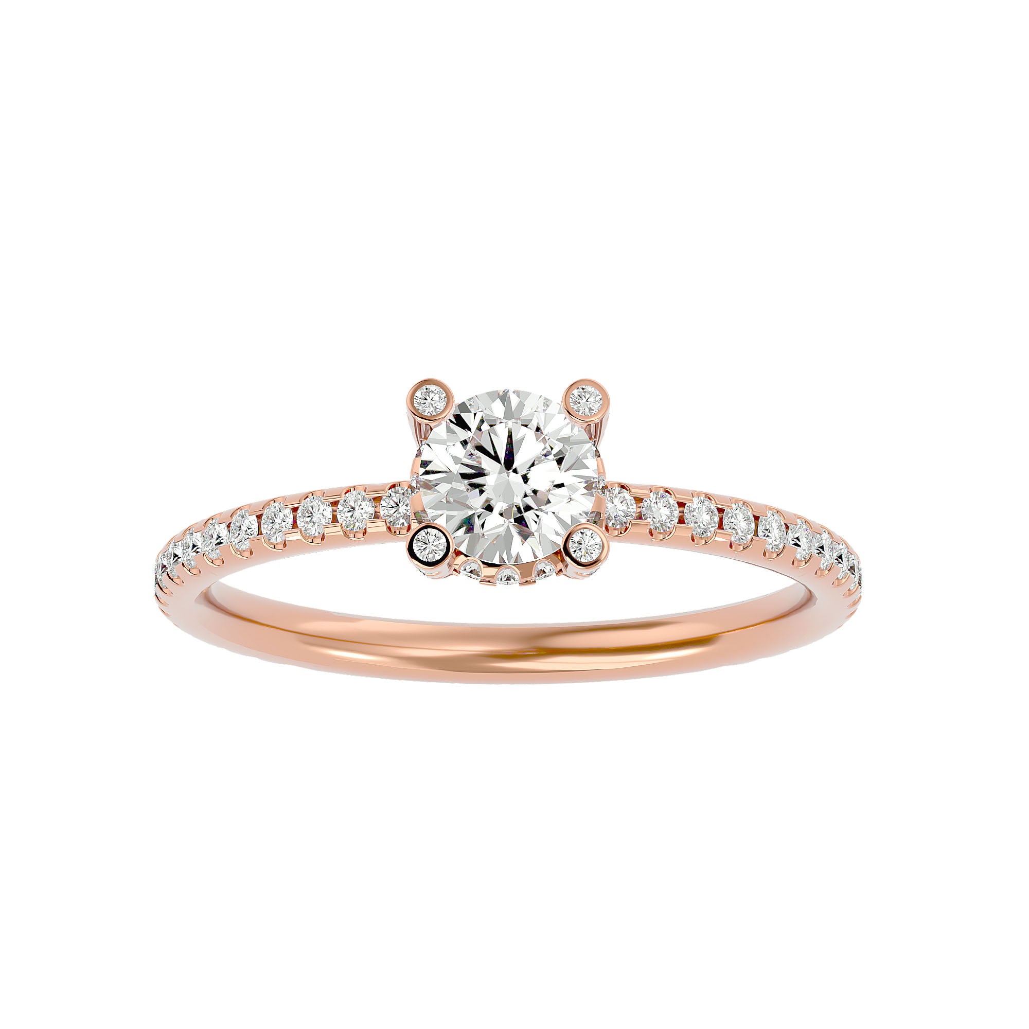 HOH Danielle Diamond Solitaire Ring