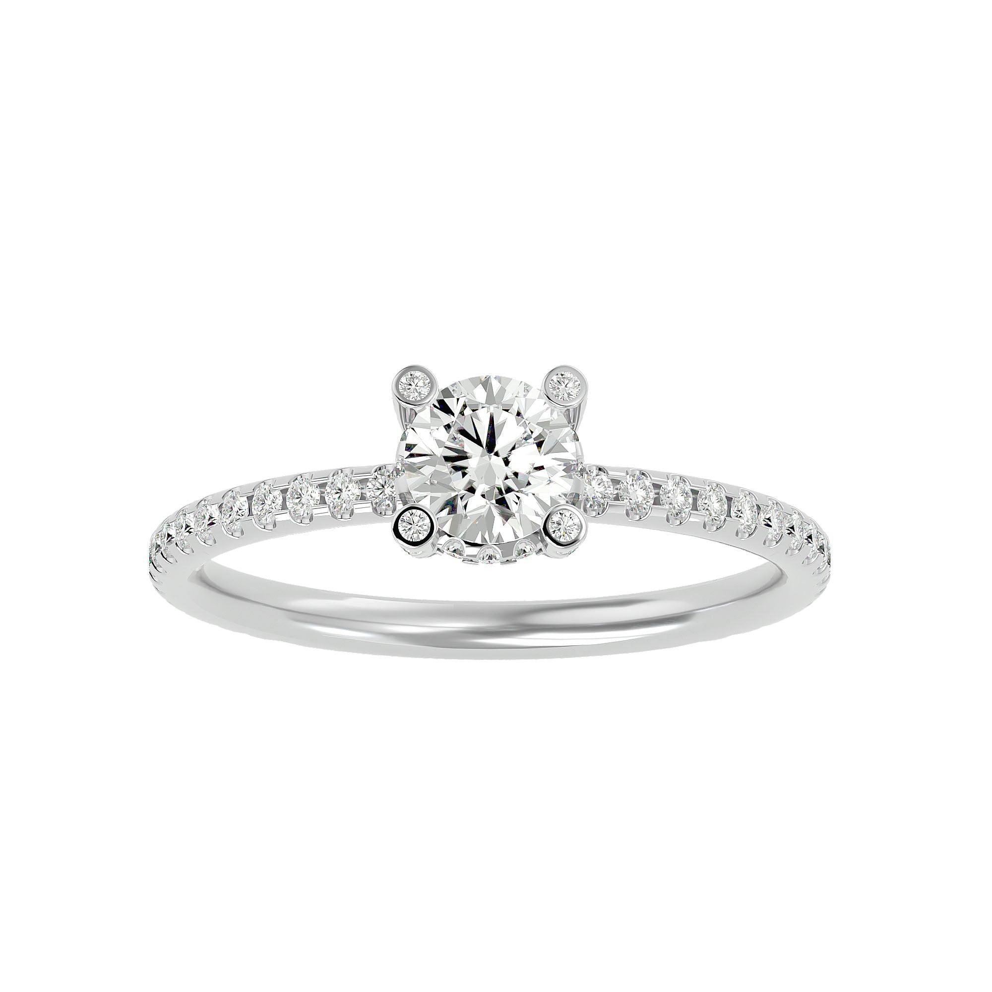 HOH Danielle Diamond Solitaire Ring