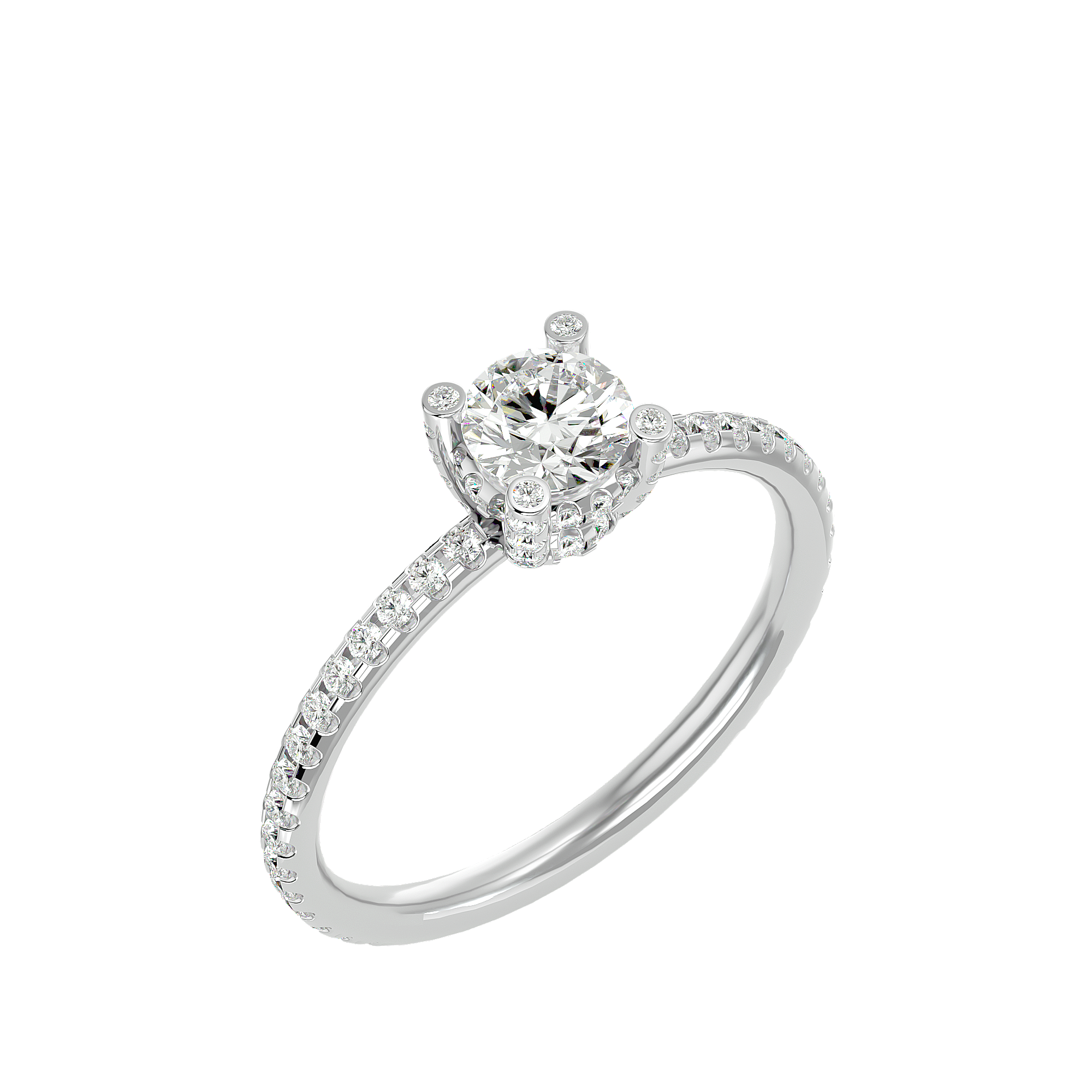 HOH Danielle Diamond Solitaire Ring