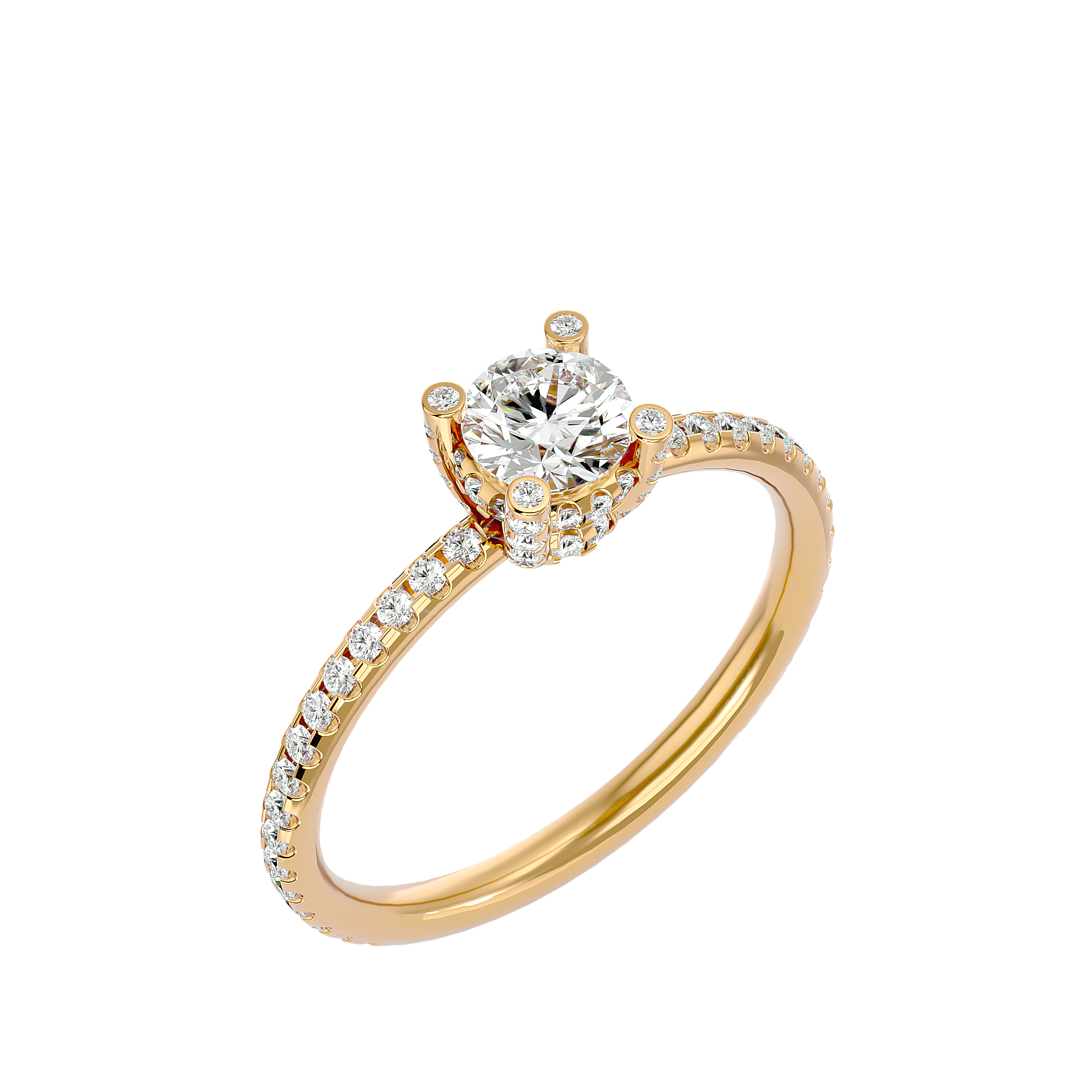 HOH Danielle Diamond Solitaire Ring
