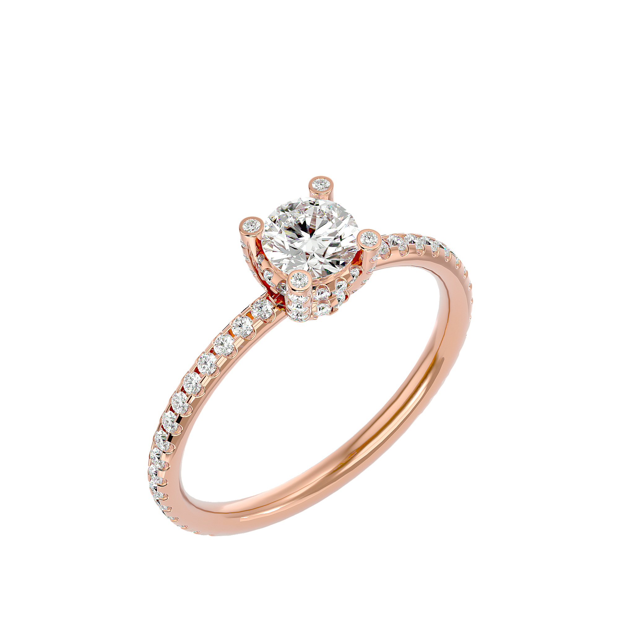 HOH Danielle Diamond Solitaire Ring
