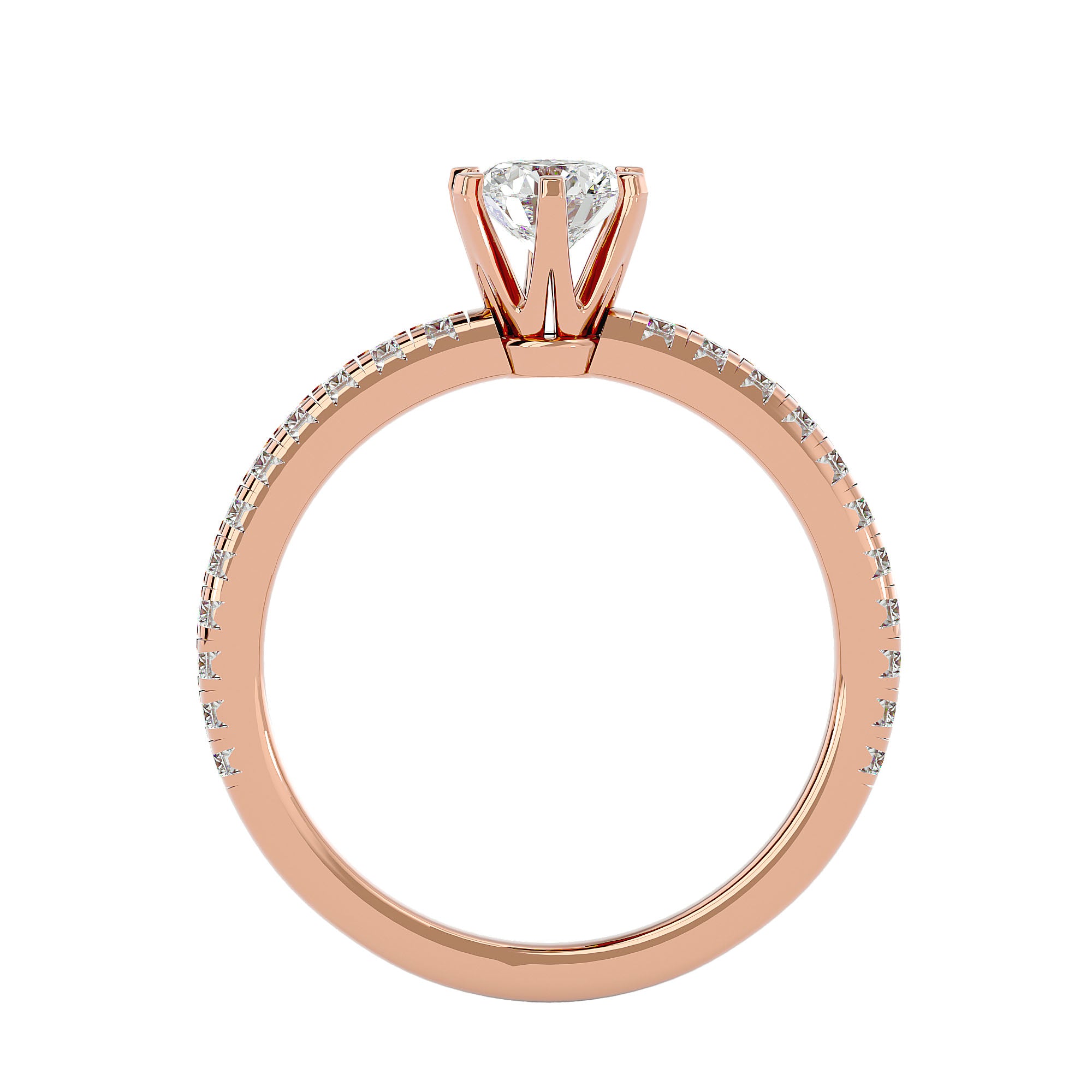 HOH Delia Diamond Solitaire Ring