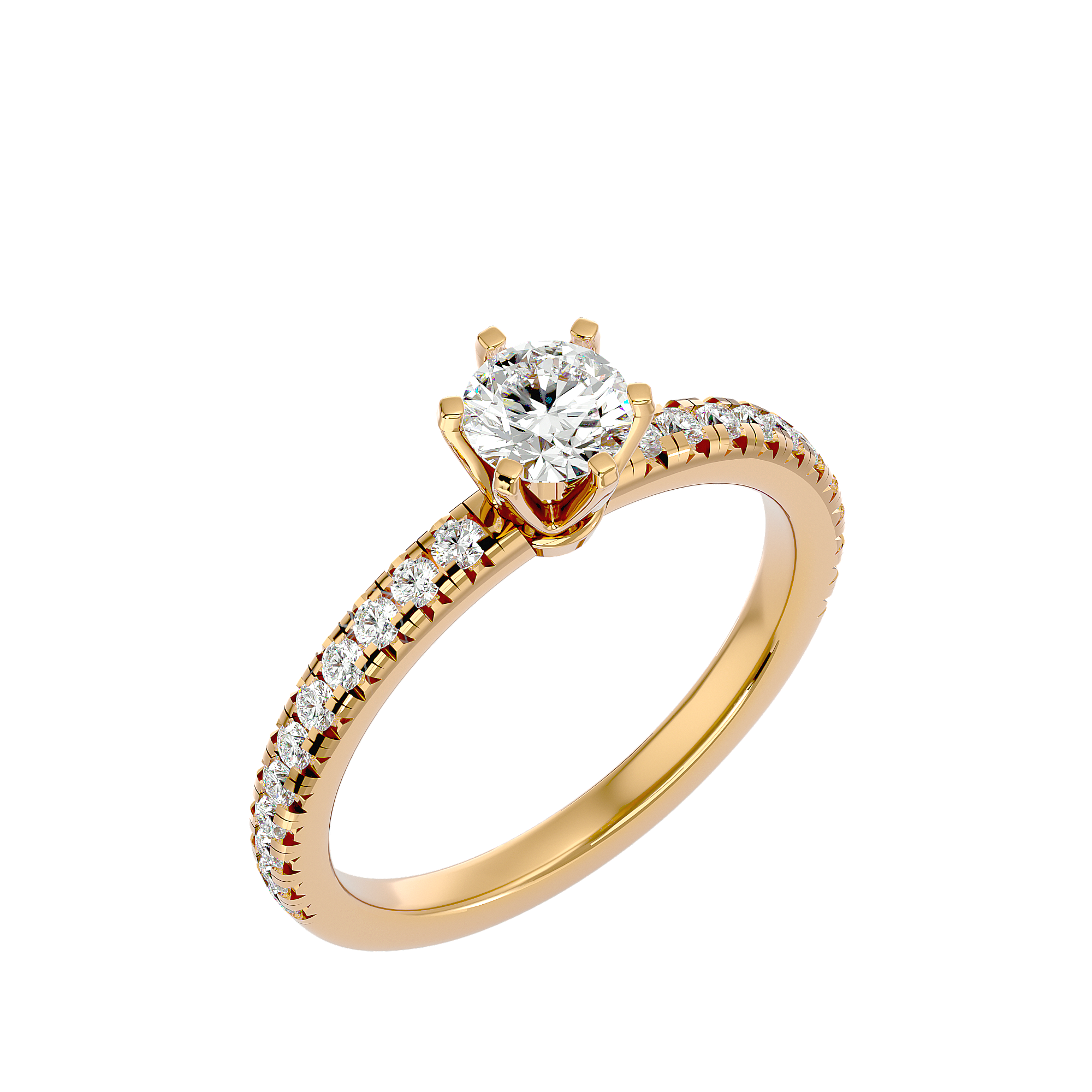 HOH Delia Diamond Solitaire Ring