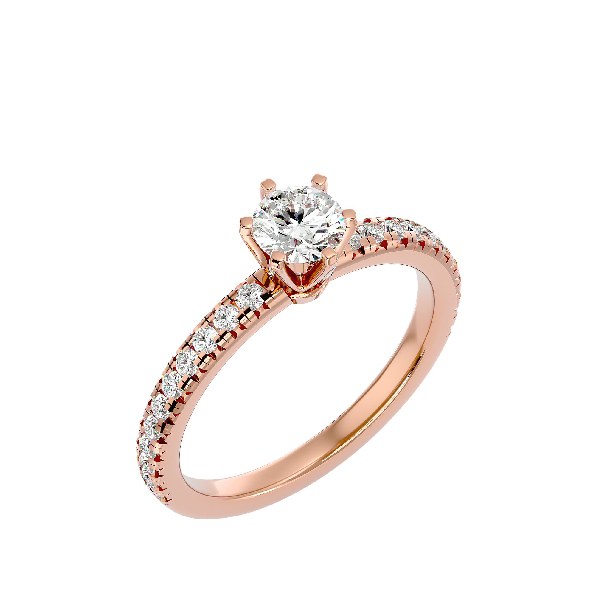 HOH Delia Diamond Solitaire Ring