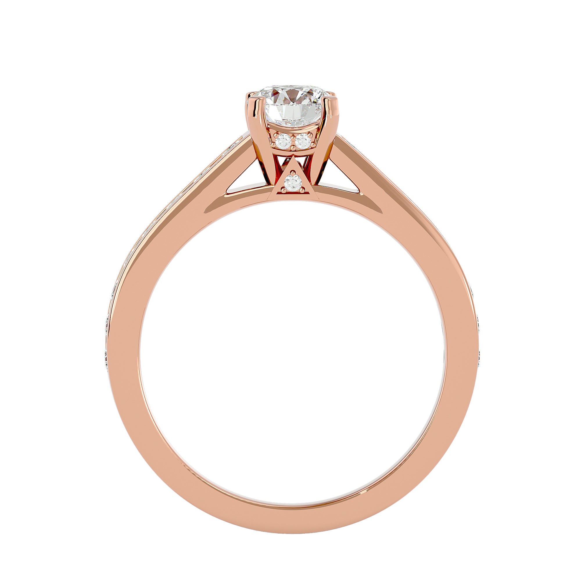 HOH Diana Diamond Solitaire Ring