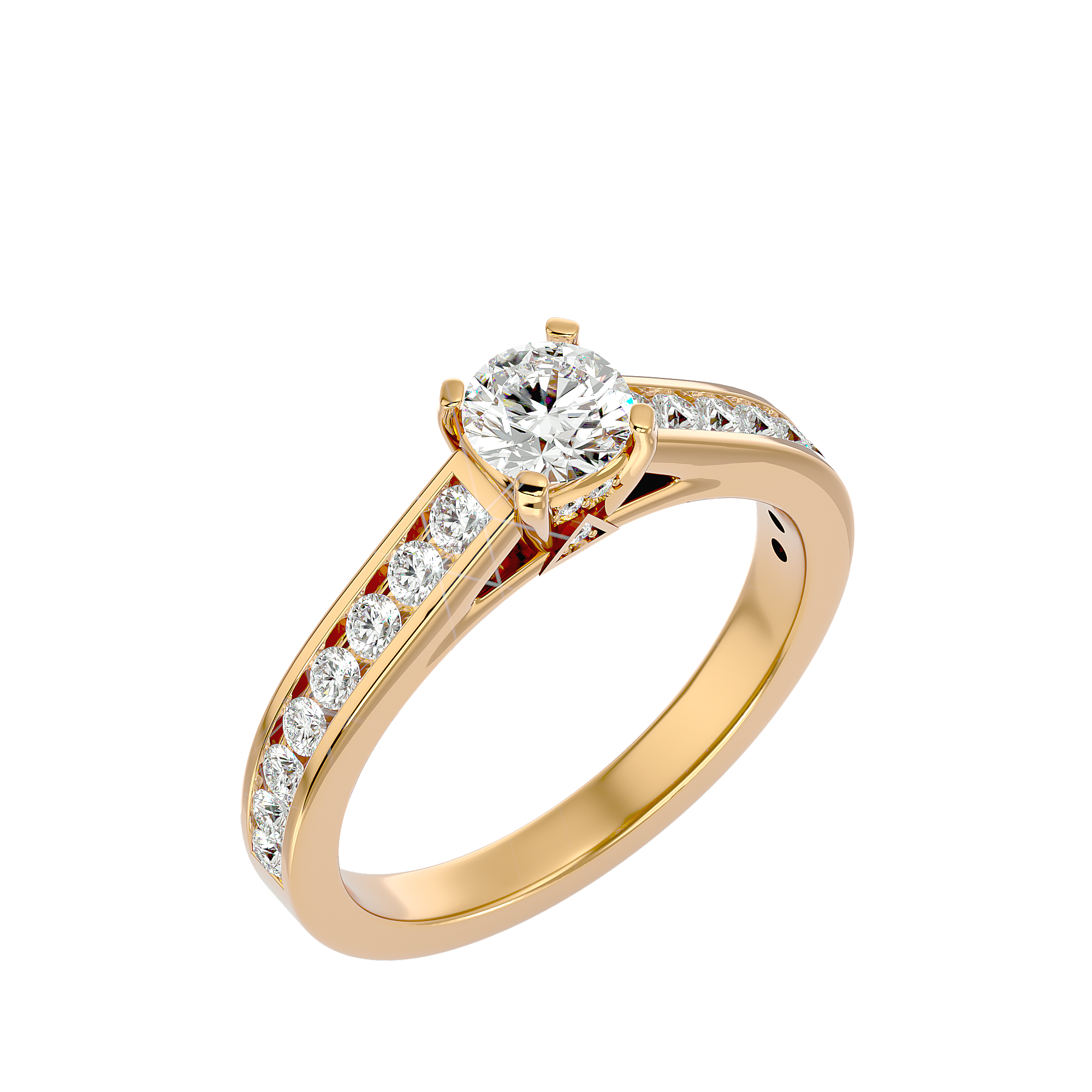 HOH Diana Diamond Solitaire Ring