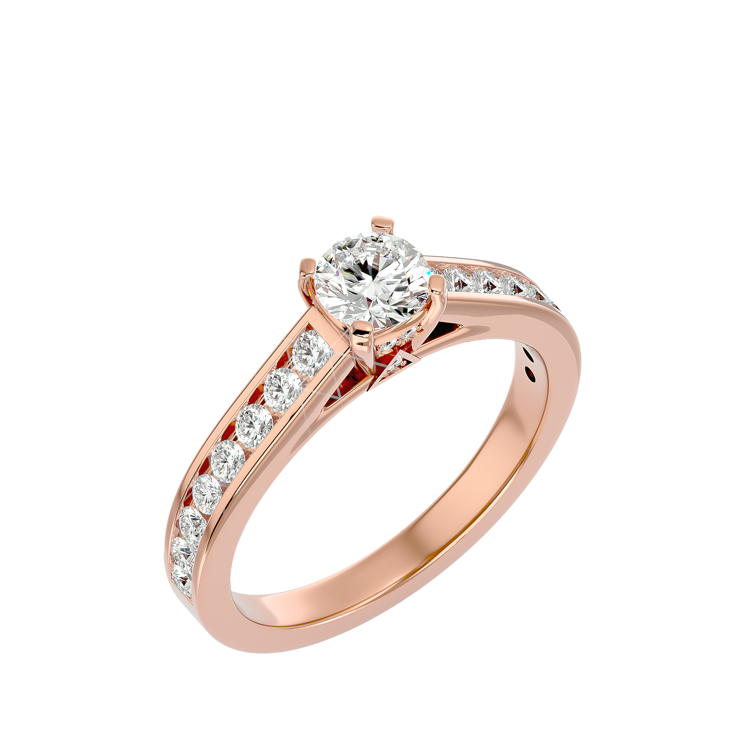 HOH Diana Diamond Solitaire Ring