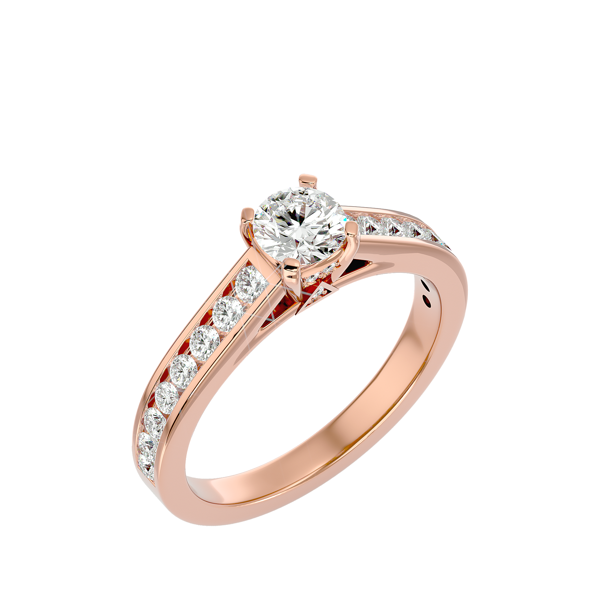 HOH Diana Diamond Solitaire Ring