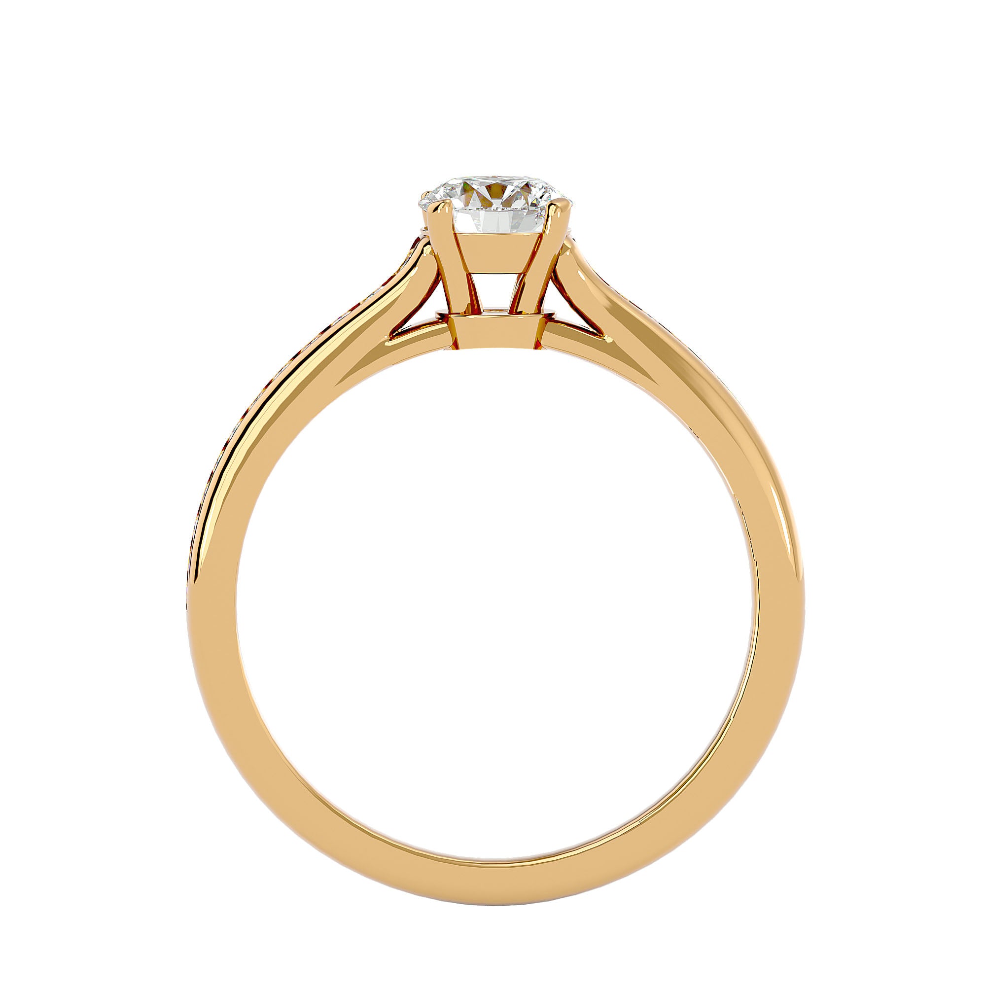HOH Edie Diamond Solitaire Ring