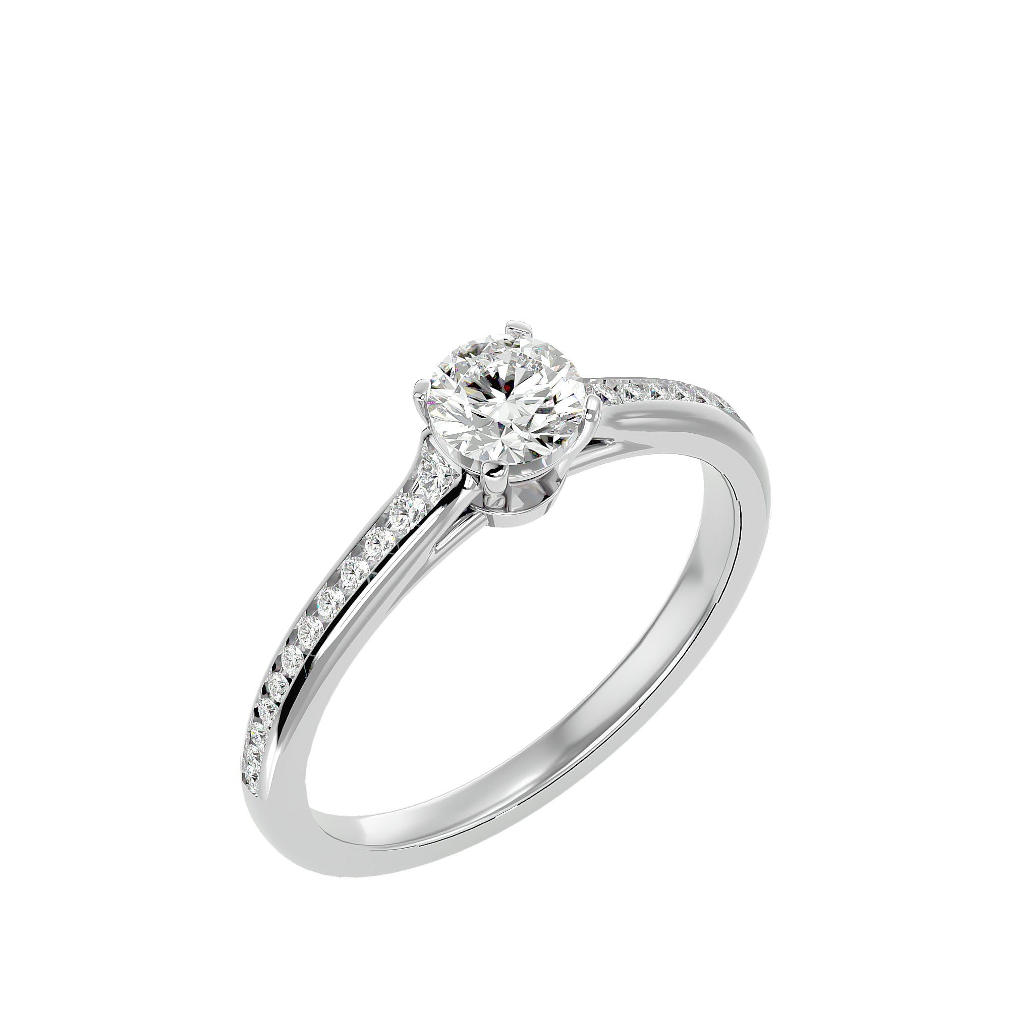 HOH Edie Diamond Solitaire Ring