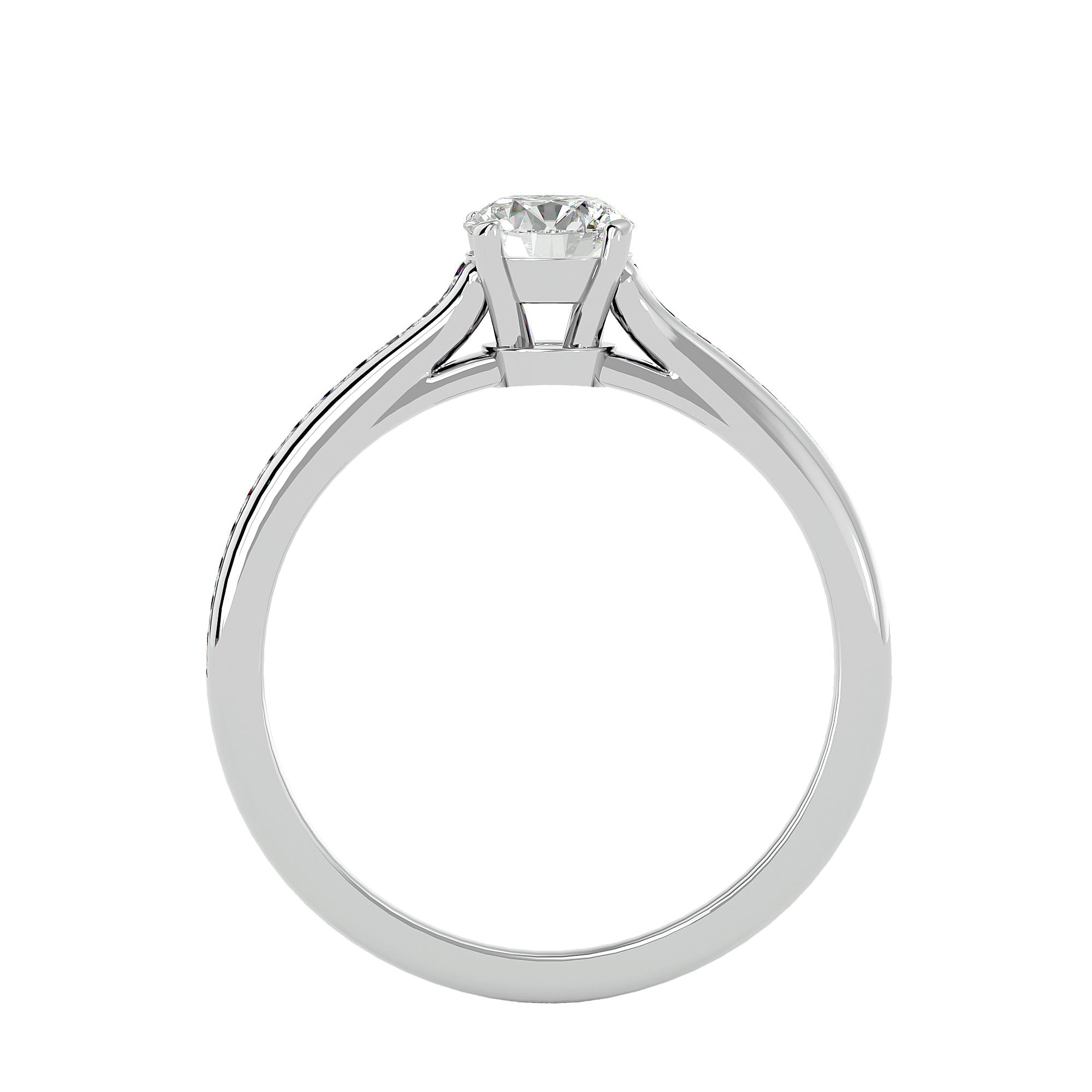 HOH Effie Diamond Solitaire Ring