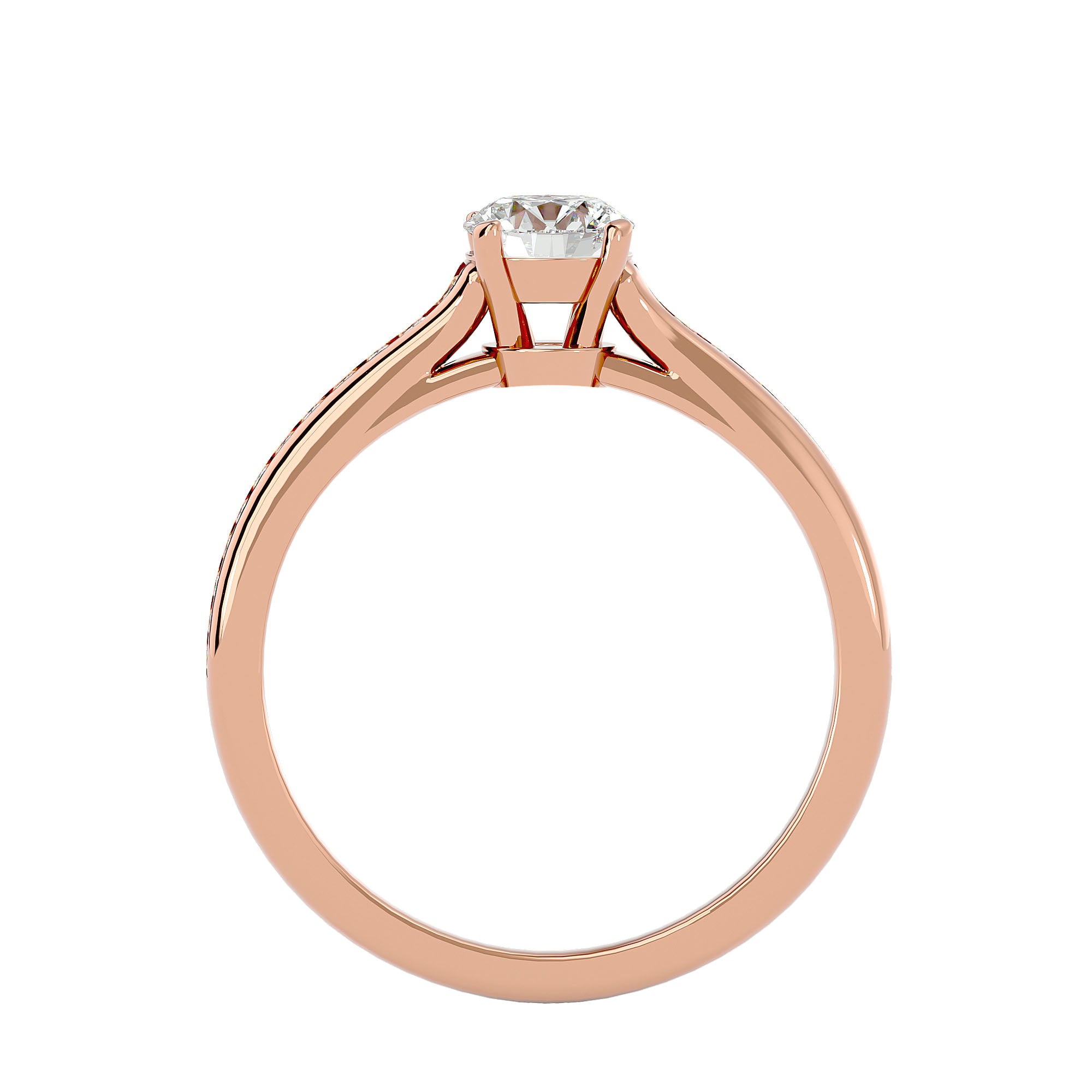 HOH Effie Diamond Solitaire Ring