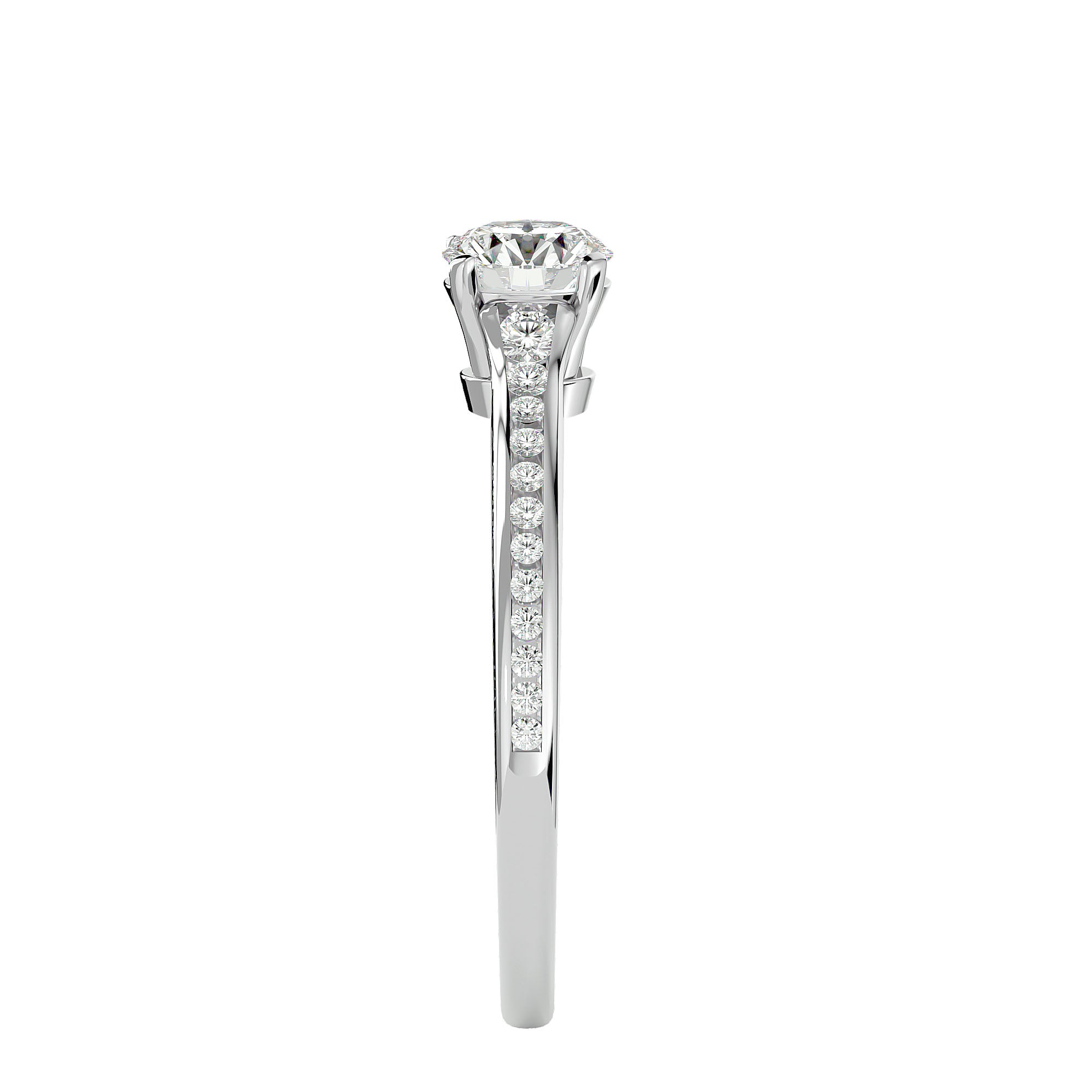 HOH Effie Diamond Solitaire Ring