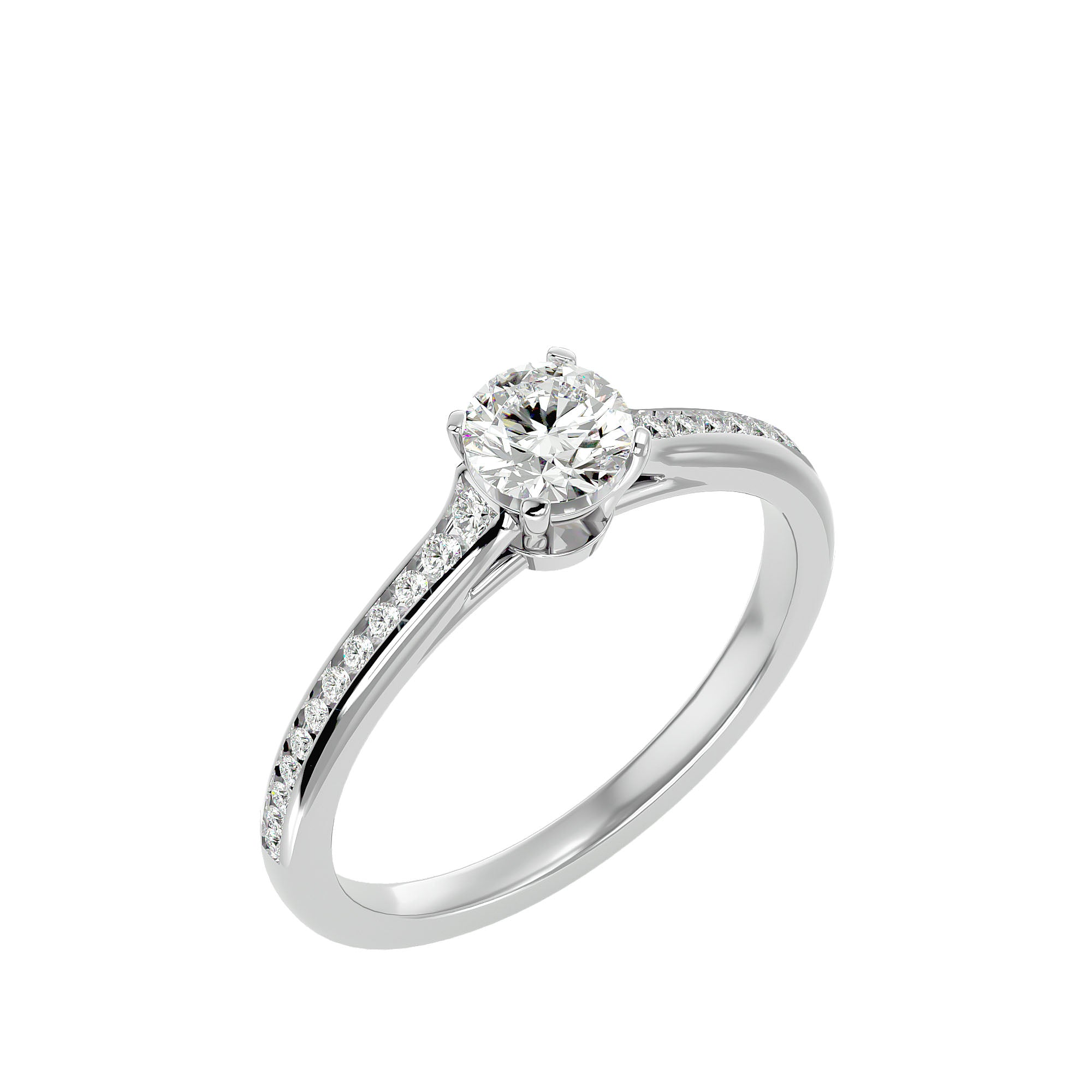 HOH Effie Diamond Solitaire Ring