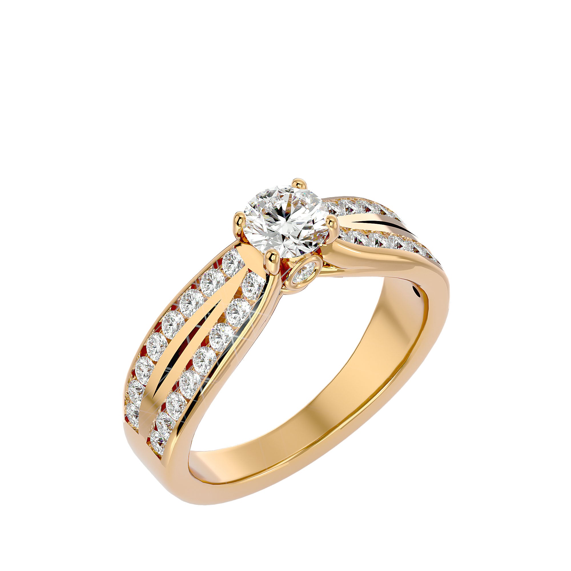 HOH Eleanor Diamond Solitaire Ring