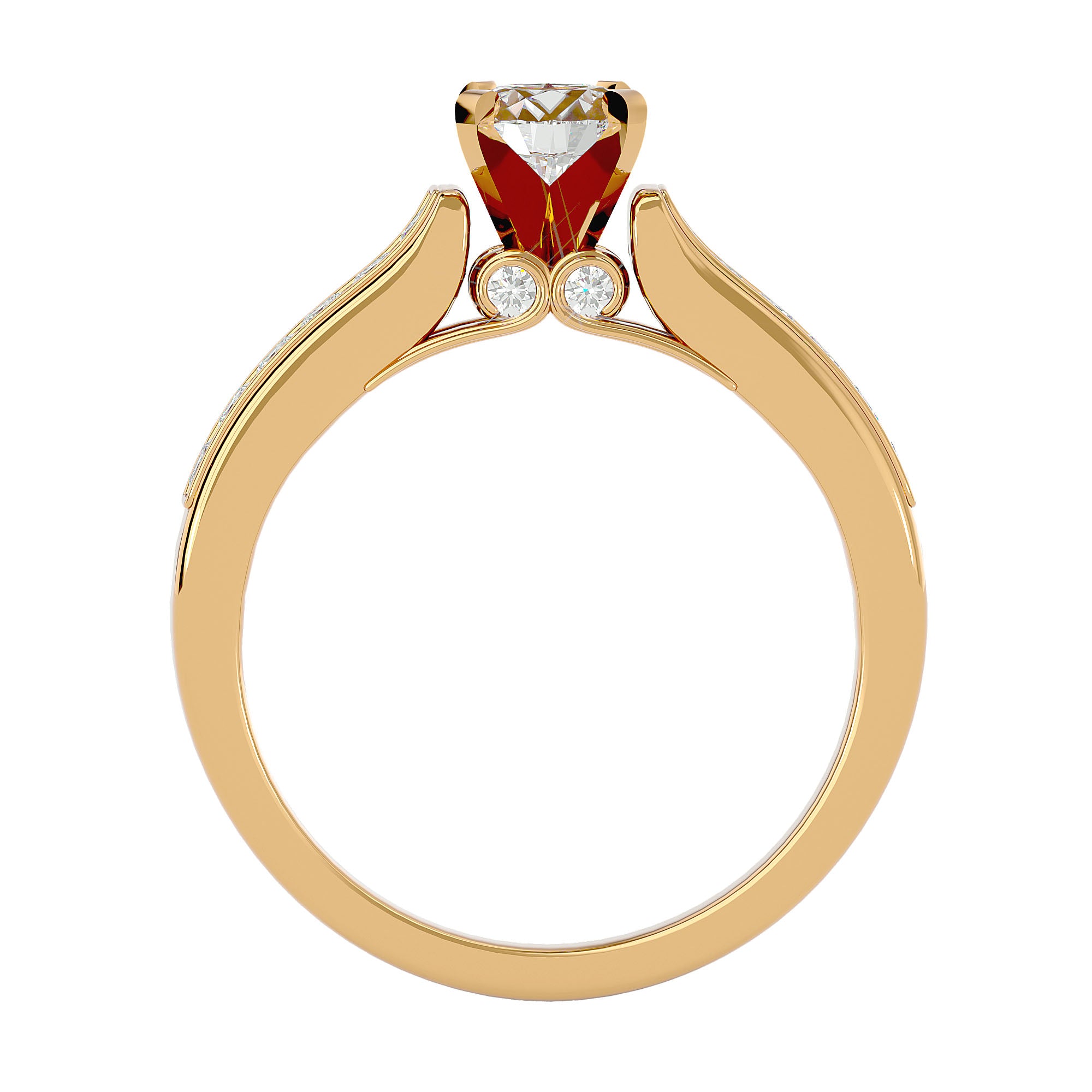 HOH Eliana Diamond Solitaire Ring