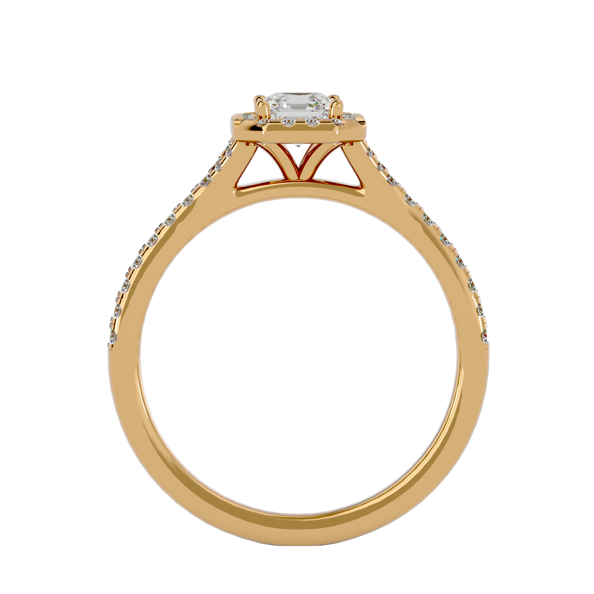 HOH Madelina Diamond Halo Ring