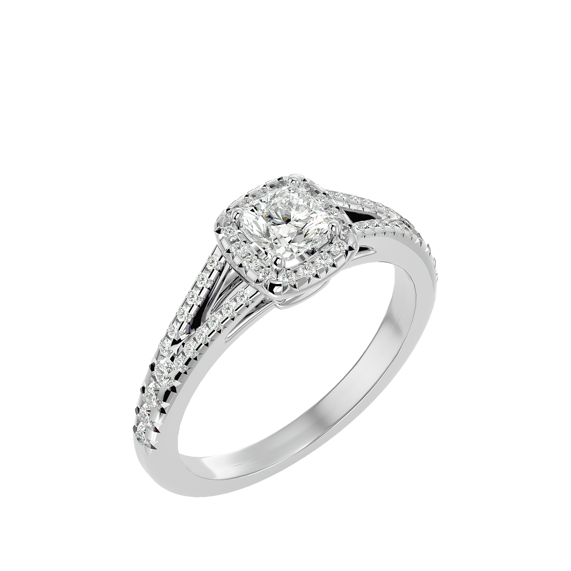 HOH Allegra Diamond Halo Ring