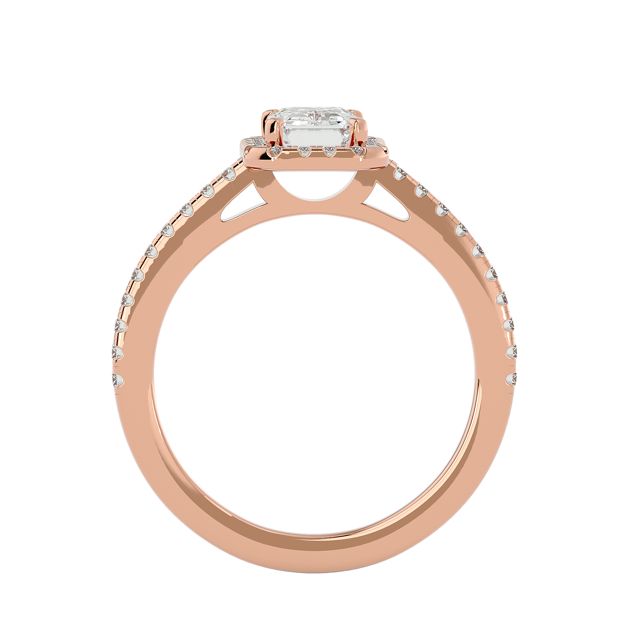 HOH Angelica Diamond Halo Ring
