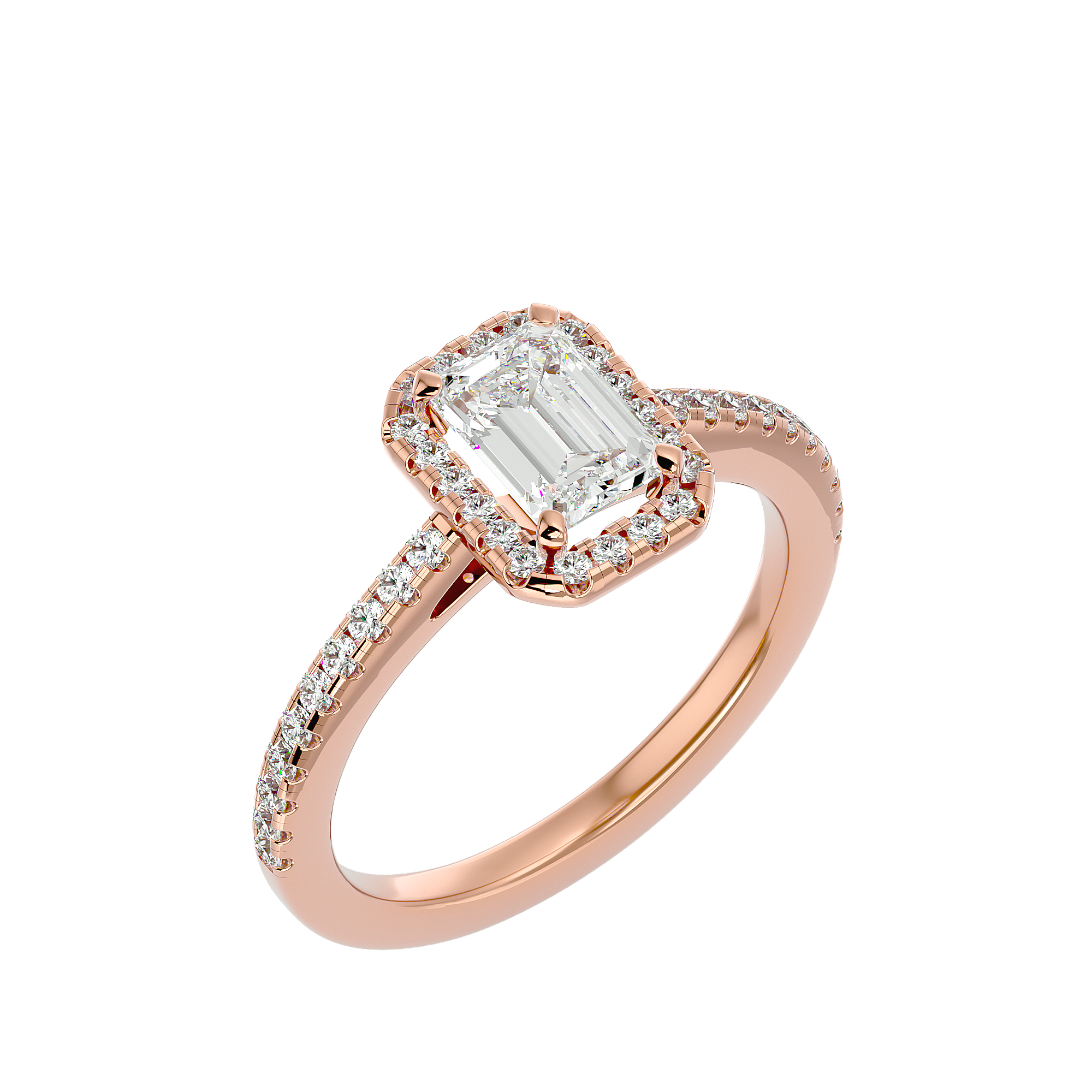 HOH Angelica Diamond Halo Ring