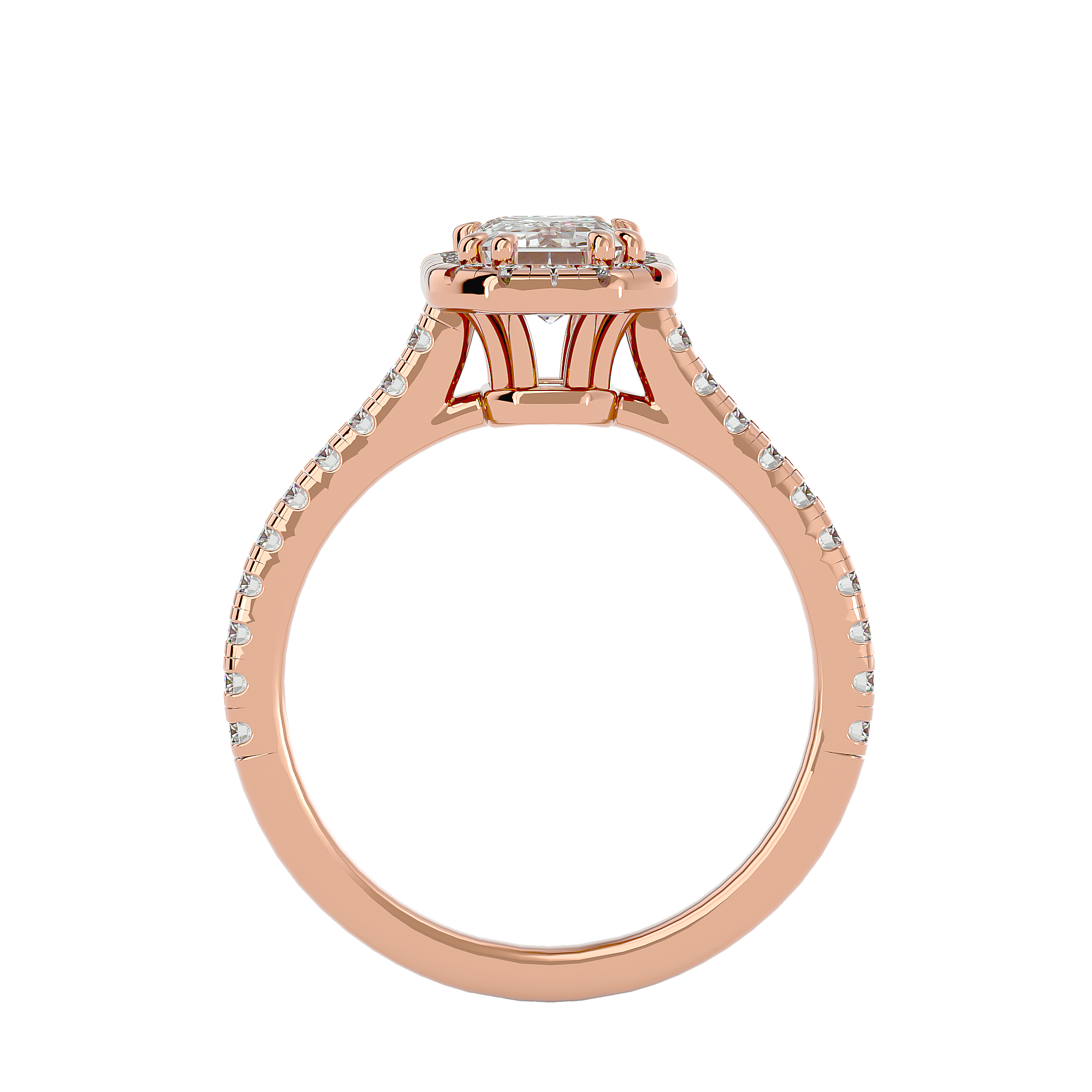 HOH Annabelle Diamond Halo Ring