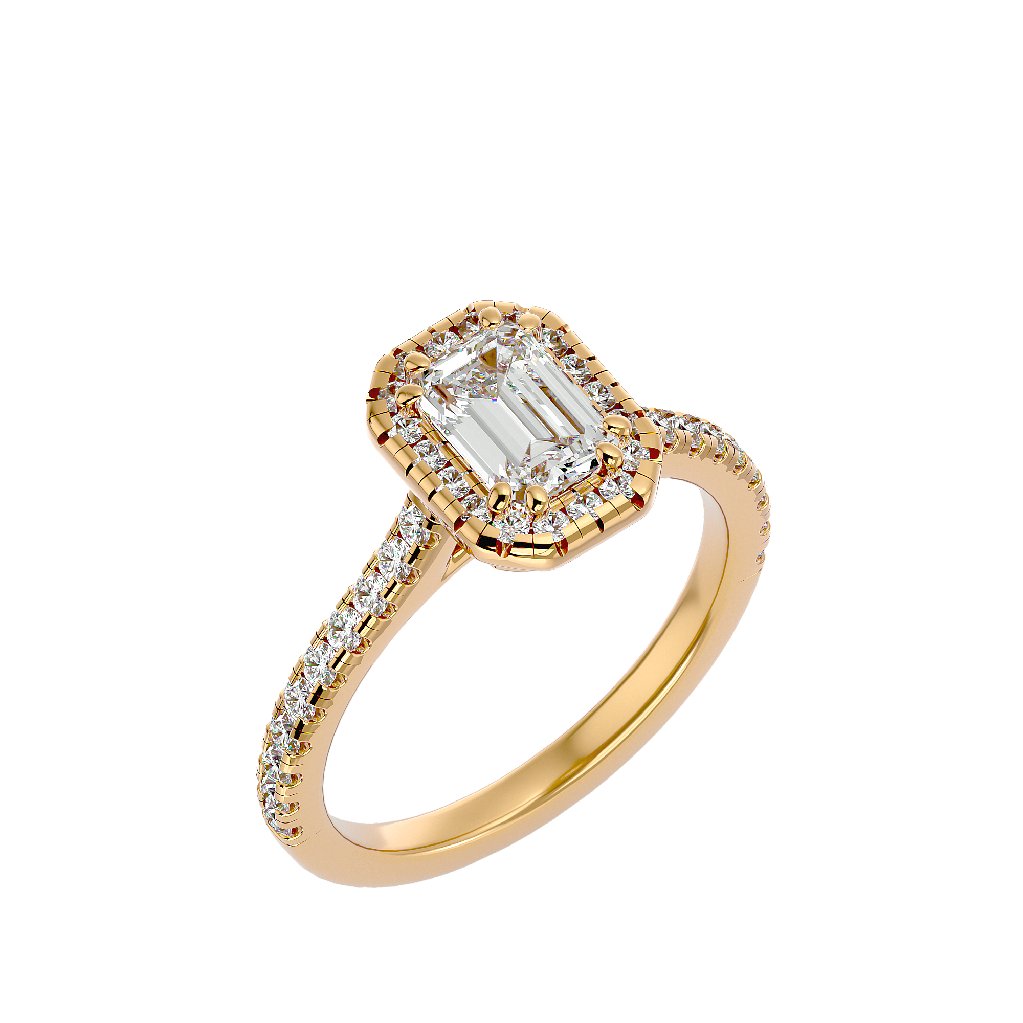 HOH Annabelle Diamond Halo Ring