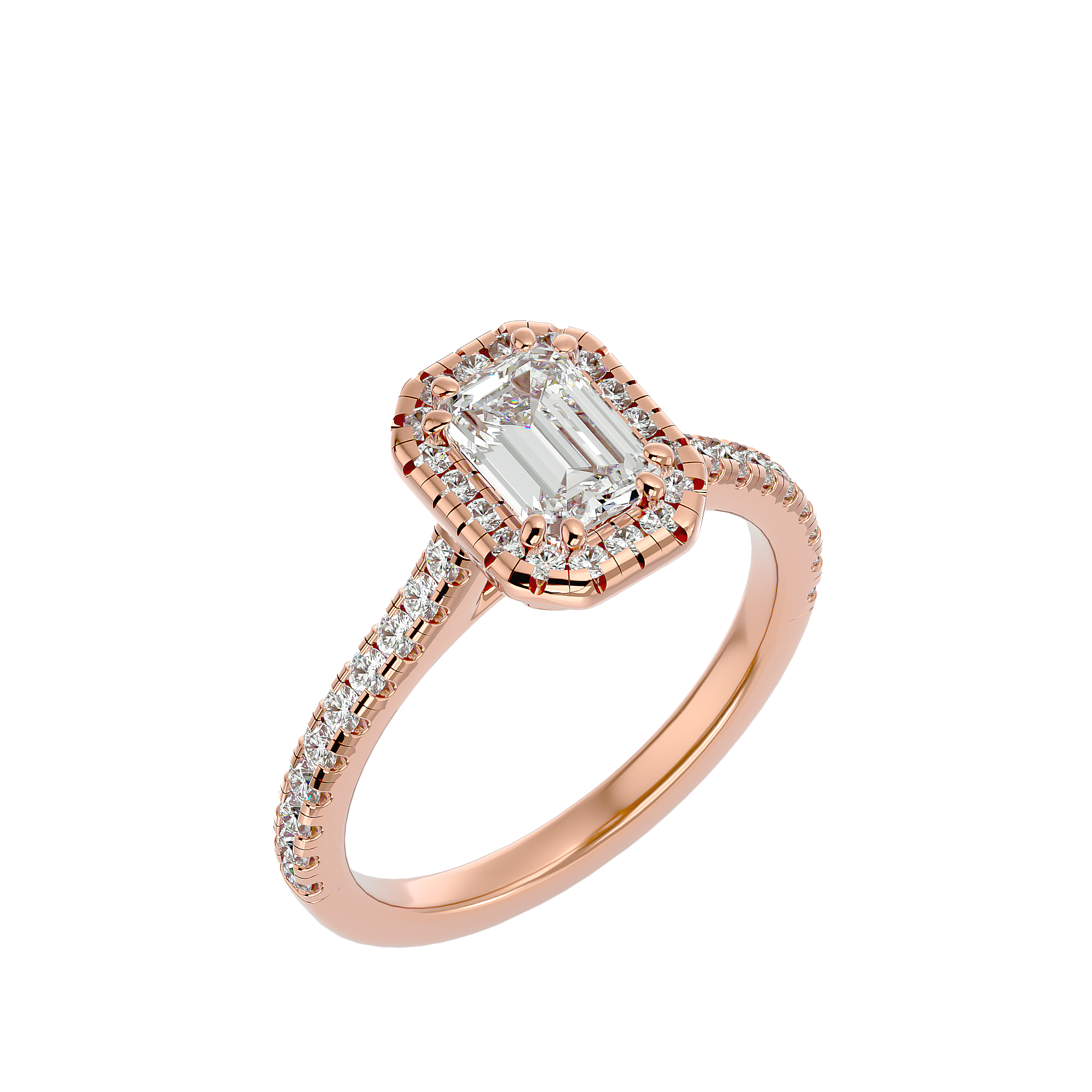 HOH Annabelle Diamond Halo Ring