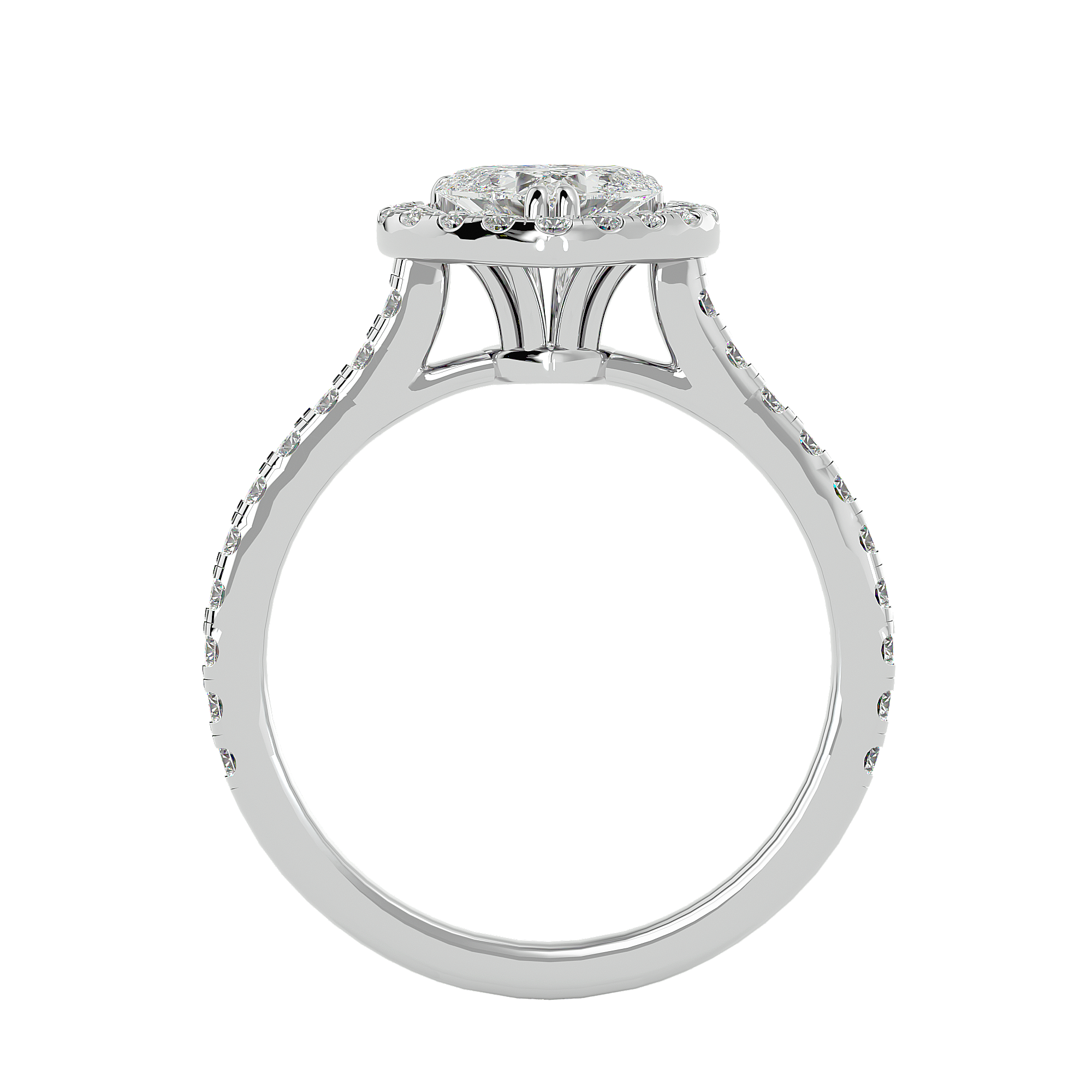 HOH Artemis Diamond Halo Ring