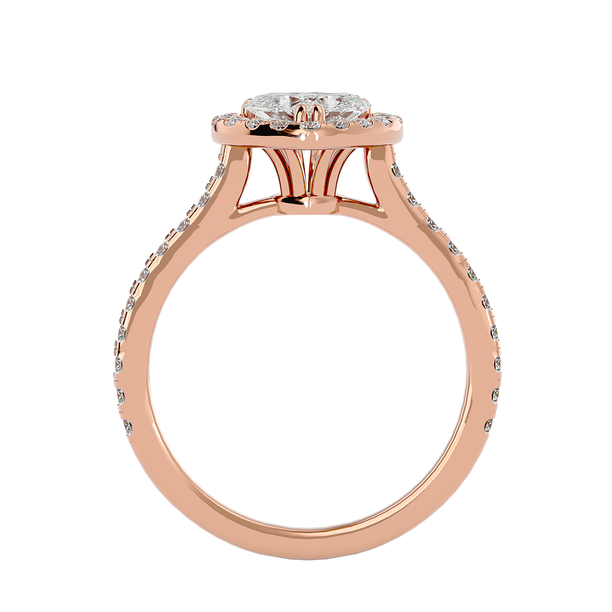HOH Artemis Diamond Halo Ring