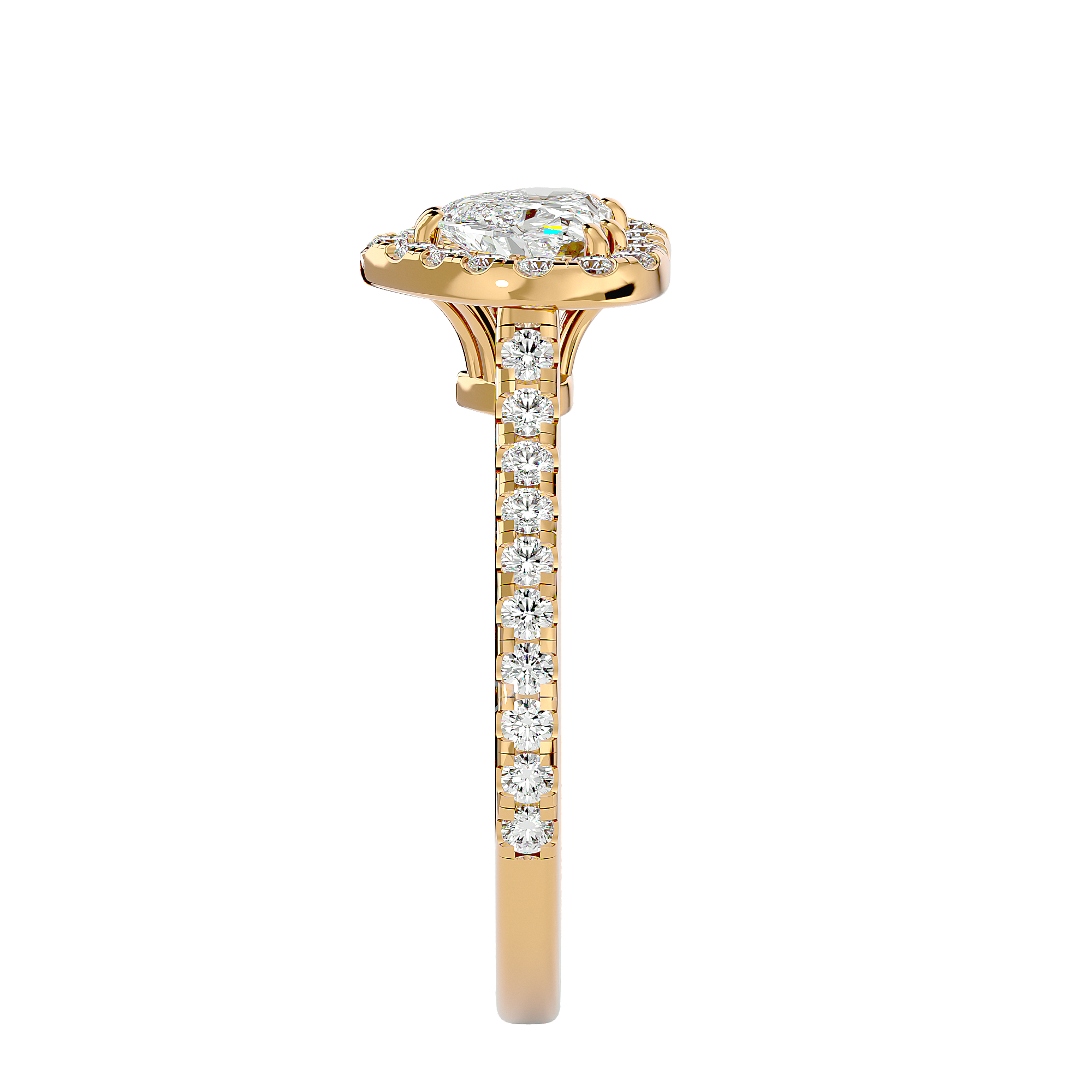 HOH Artemis Diamond Halo Ring