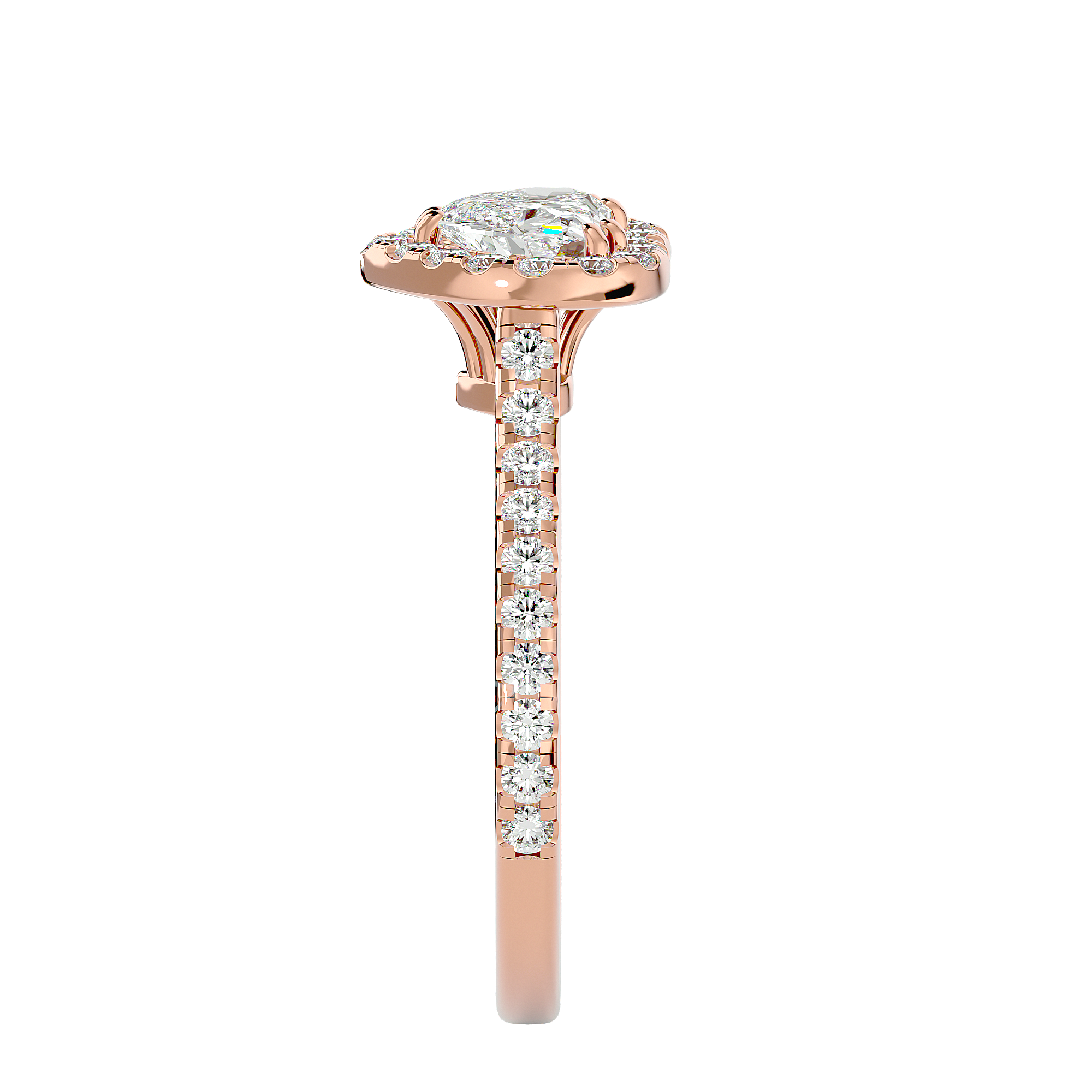 HOH Artemis Diamond Halo Ring