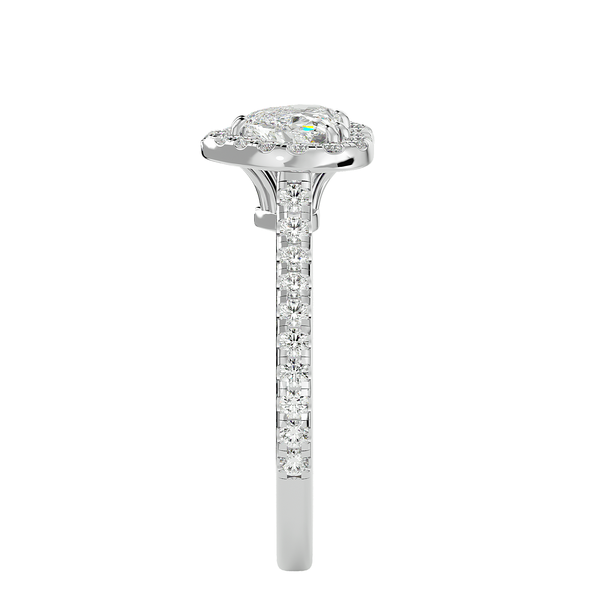 HOH Artemis Diamond Halo Ring