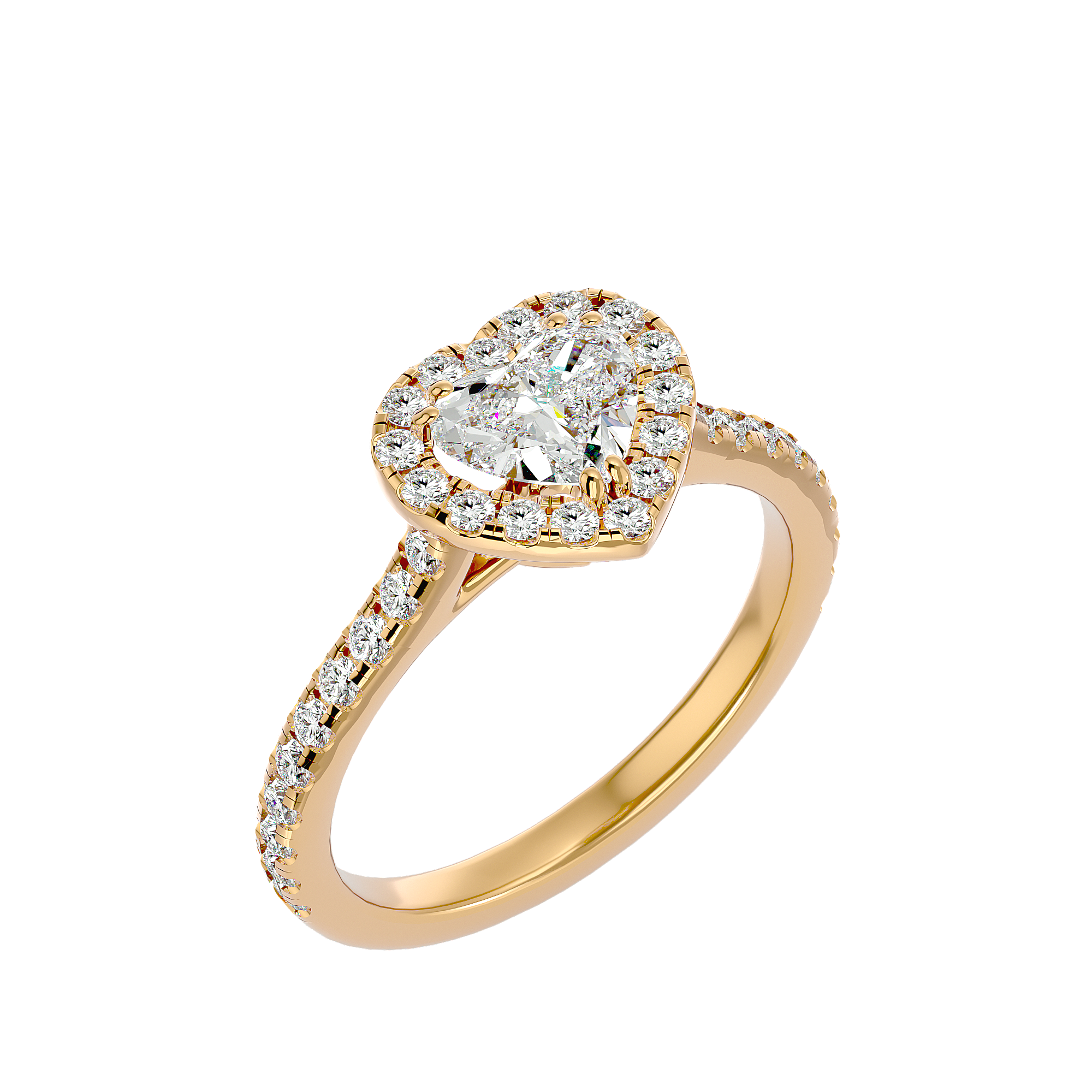 HOH Artemis Diamond Halo Ring