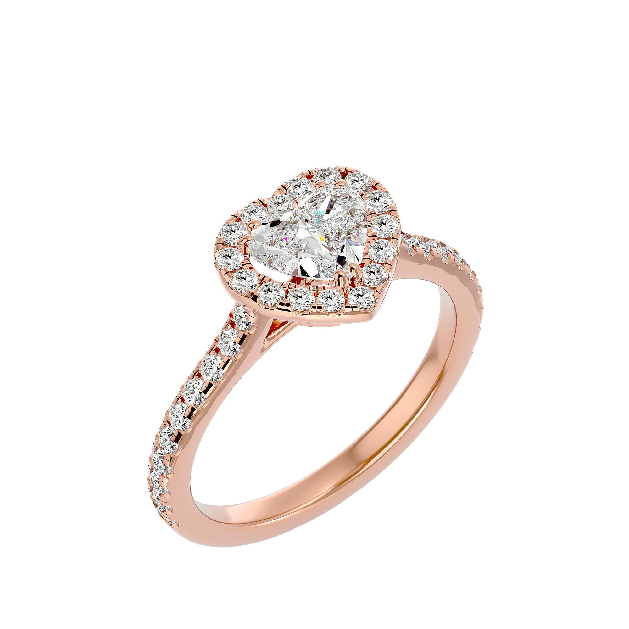 HOH Artemis Diamond Halo Ring