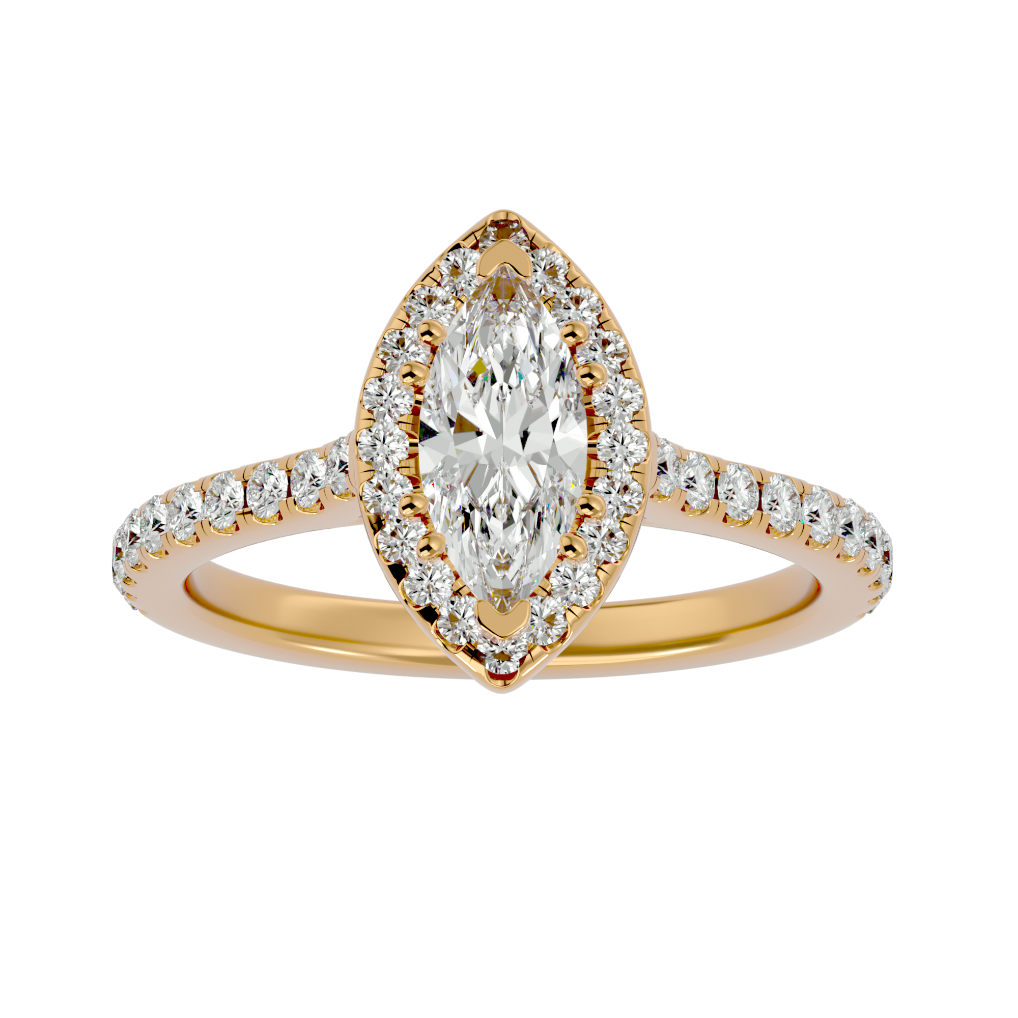 HOH Aurelia Diamond Halo Ring
