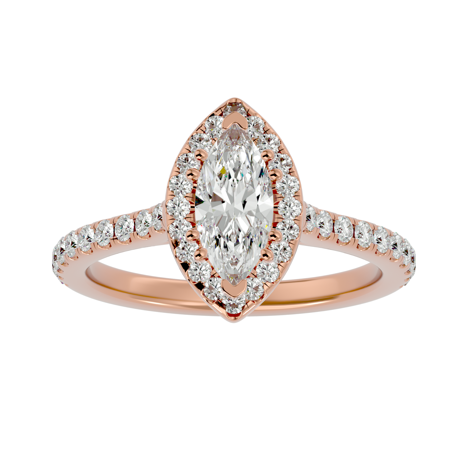 HOH Aurelia Diamond Halo Ring