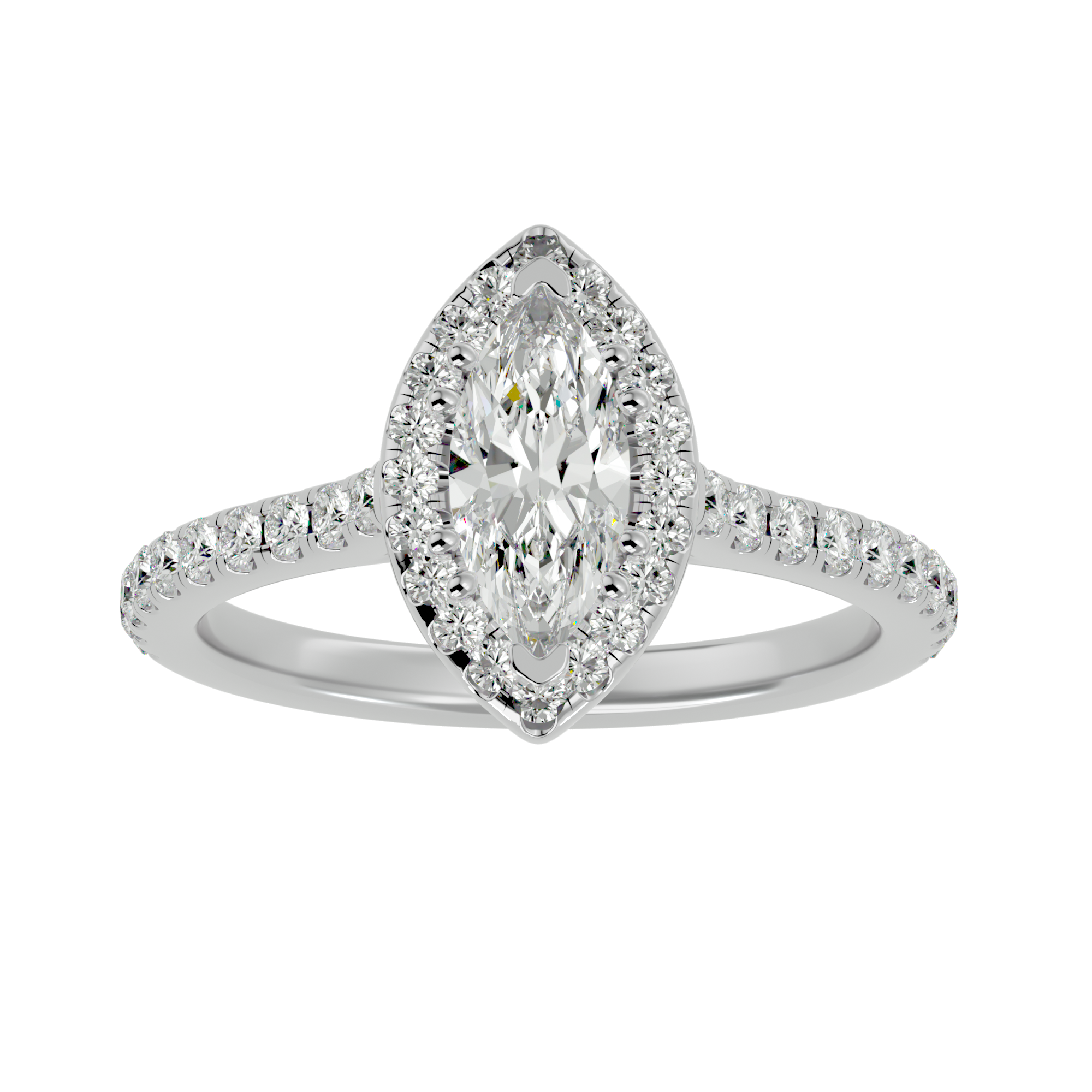 HOH Aurelia Diamond Halo Ring