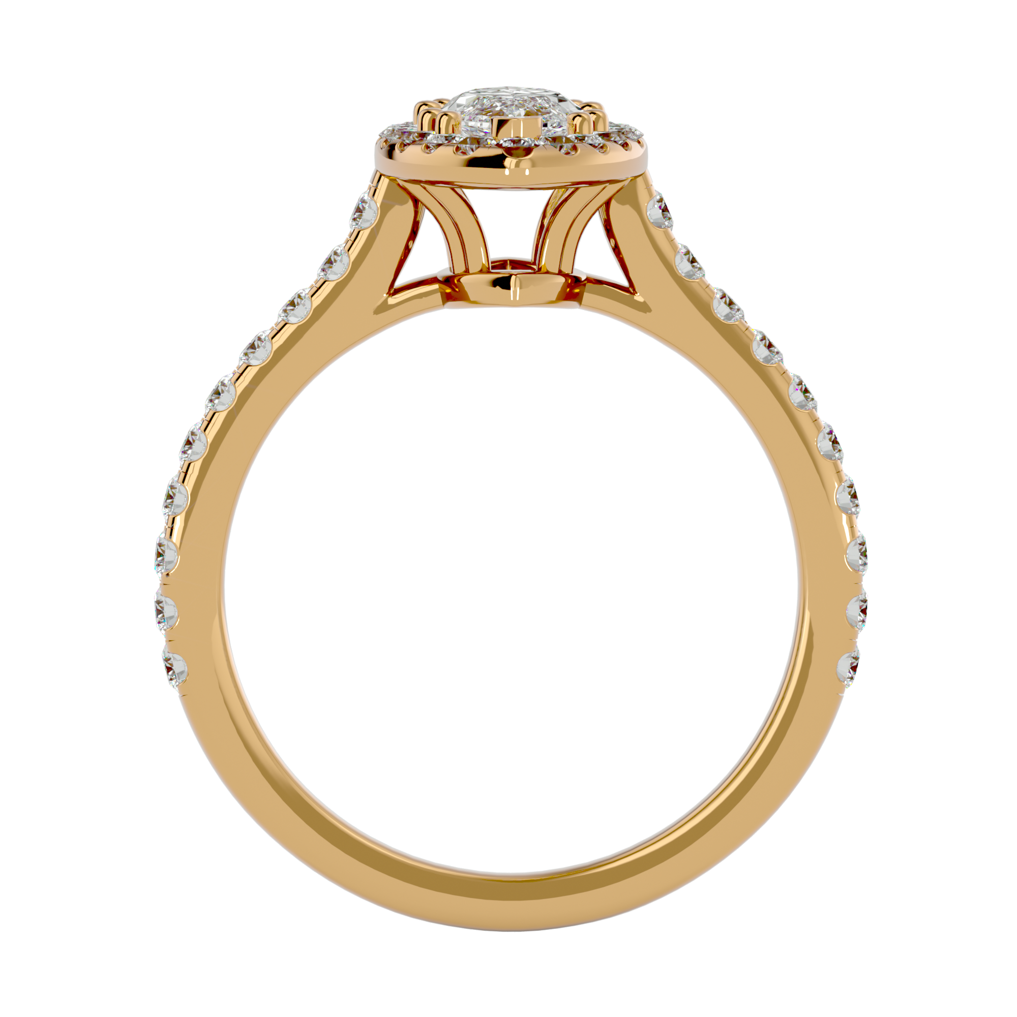 HOH Aurelia Diamond Halo Ring