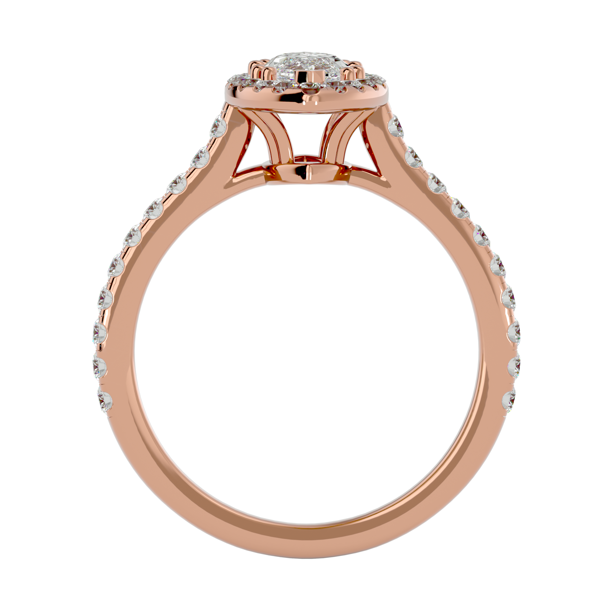 HOH Aurelia Diamond Halo Ring