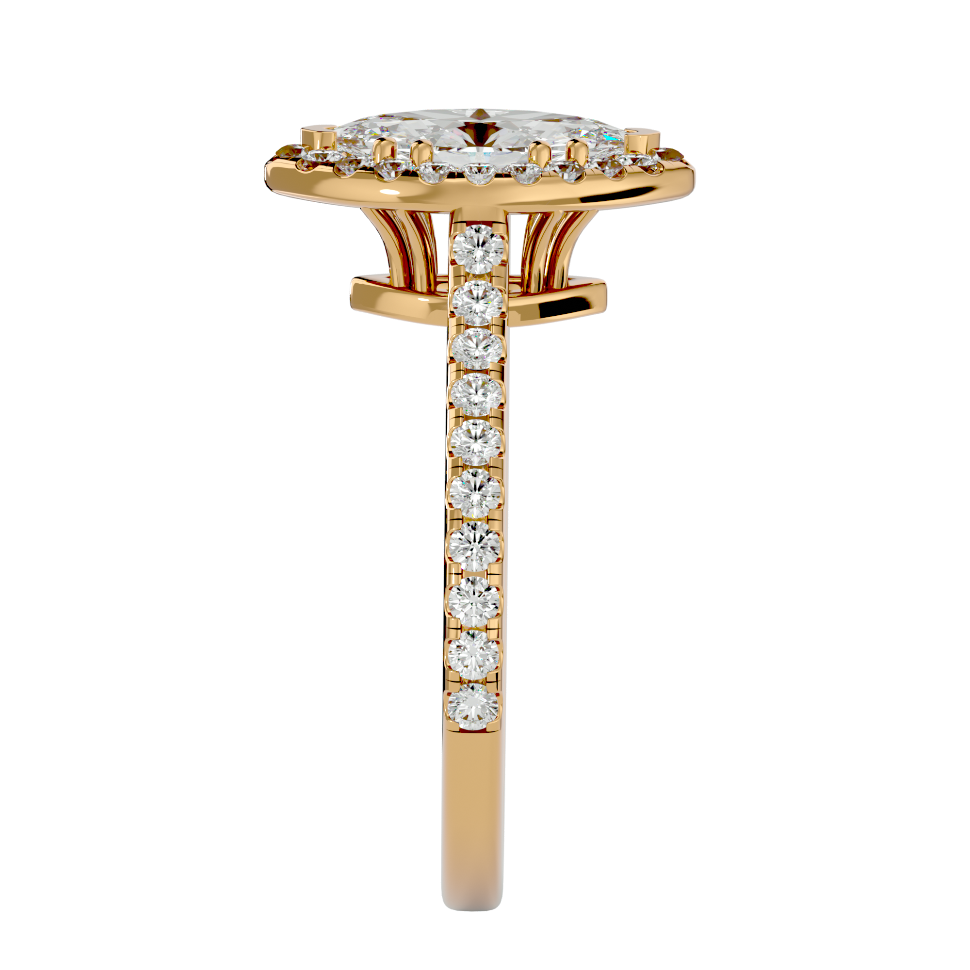 HOH Aurelia Diamond Halo Ring
