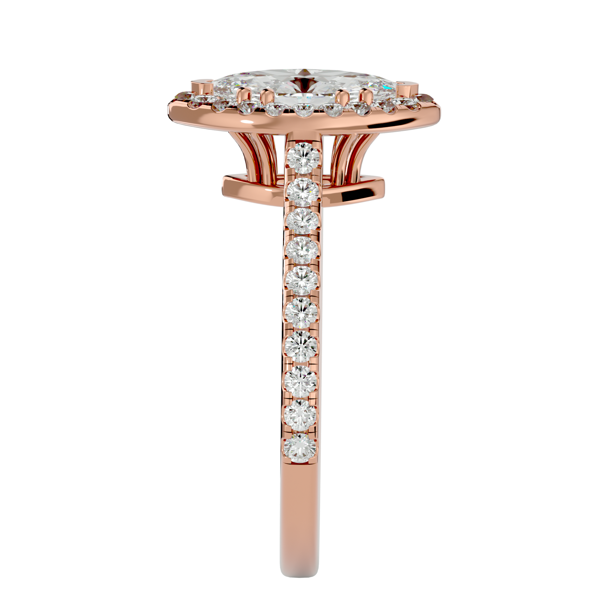 HOH Aurelia Diamond Halo Ring