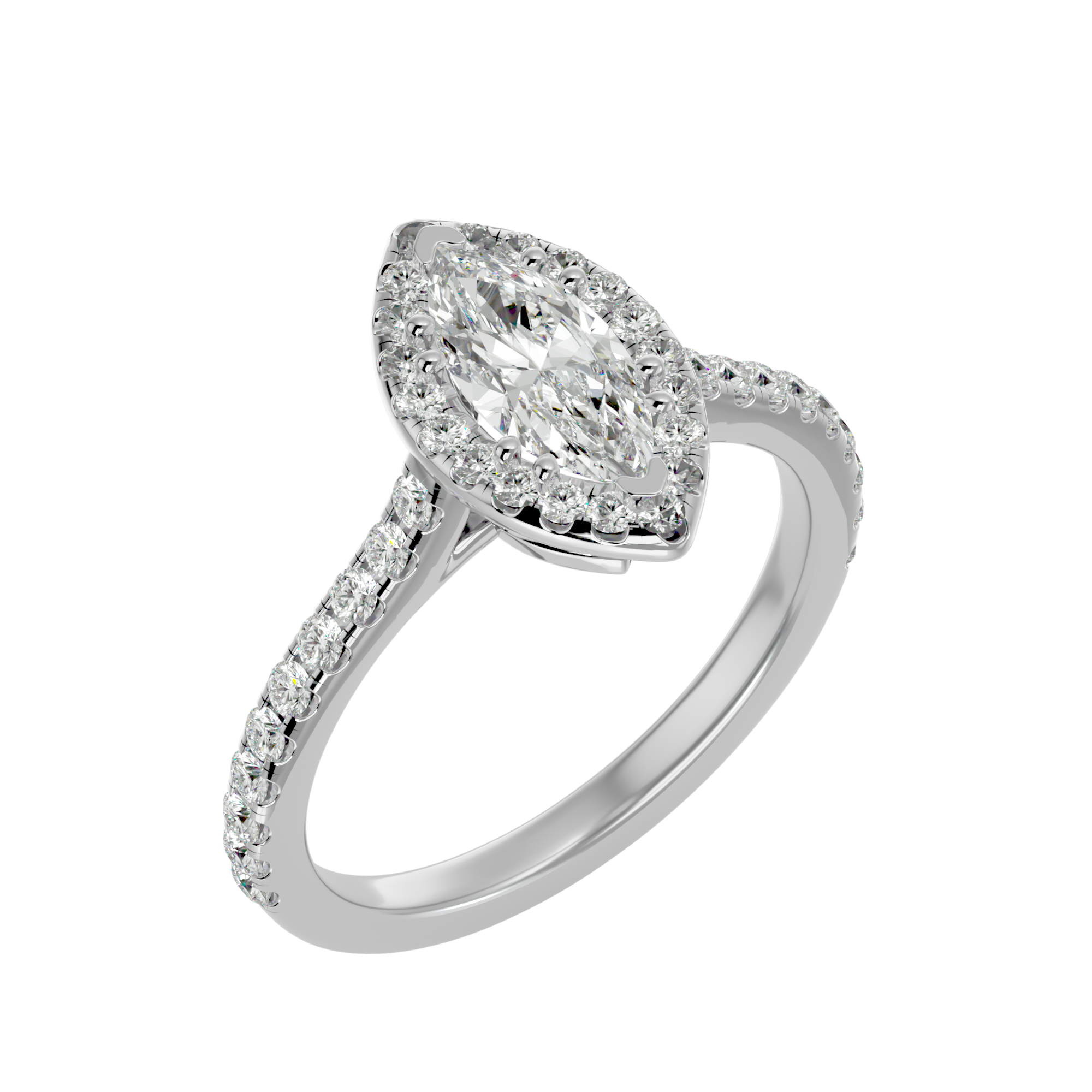 HOH Aurelia Diamond Halo Ring