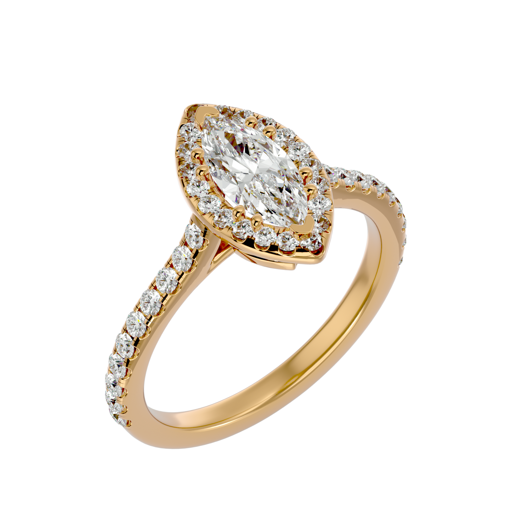 HOH Aurelia Diamond Halo Ring