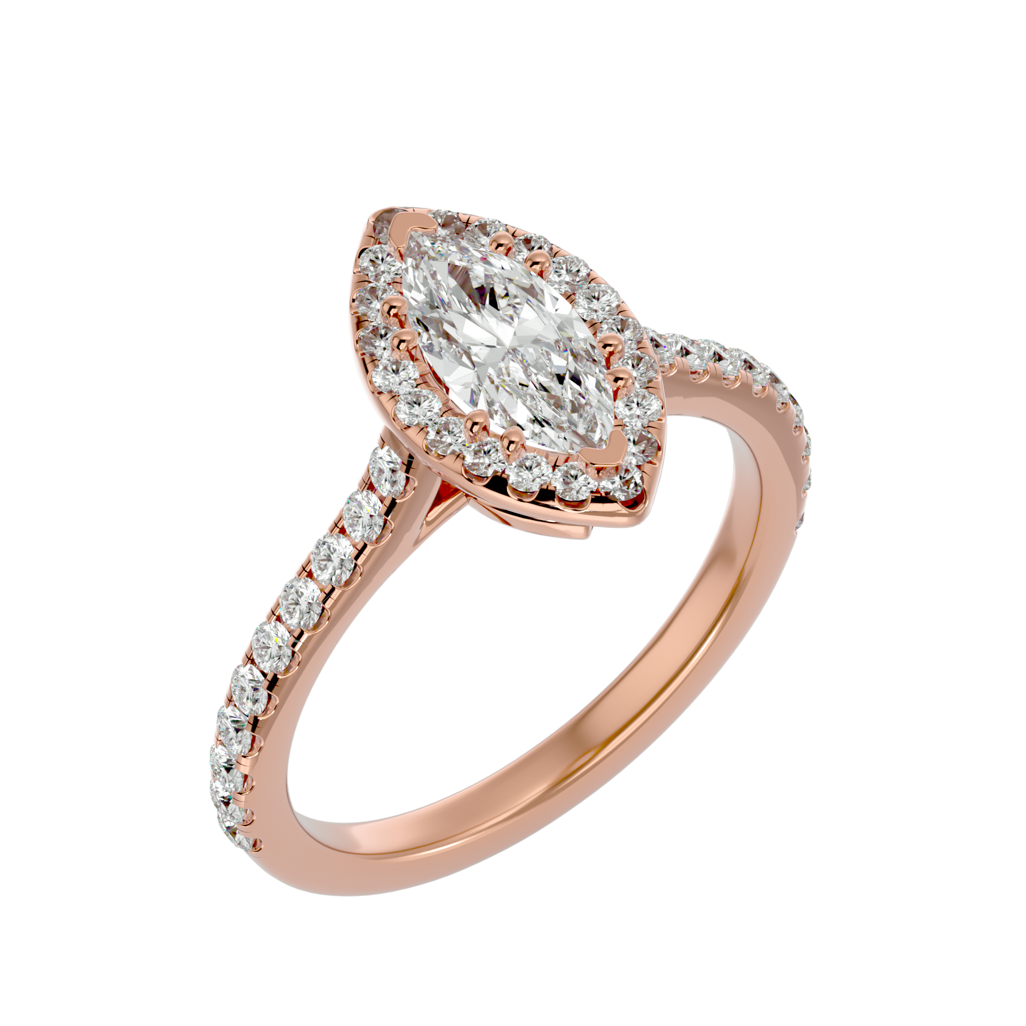 HOH Aurelia Diamond Halo Ring