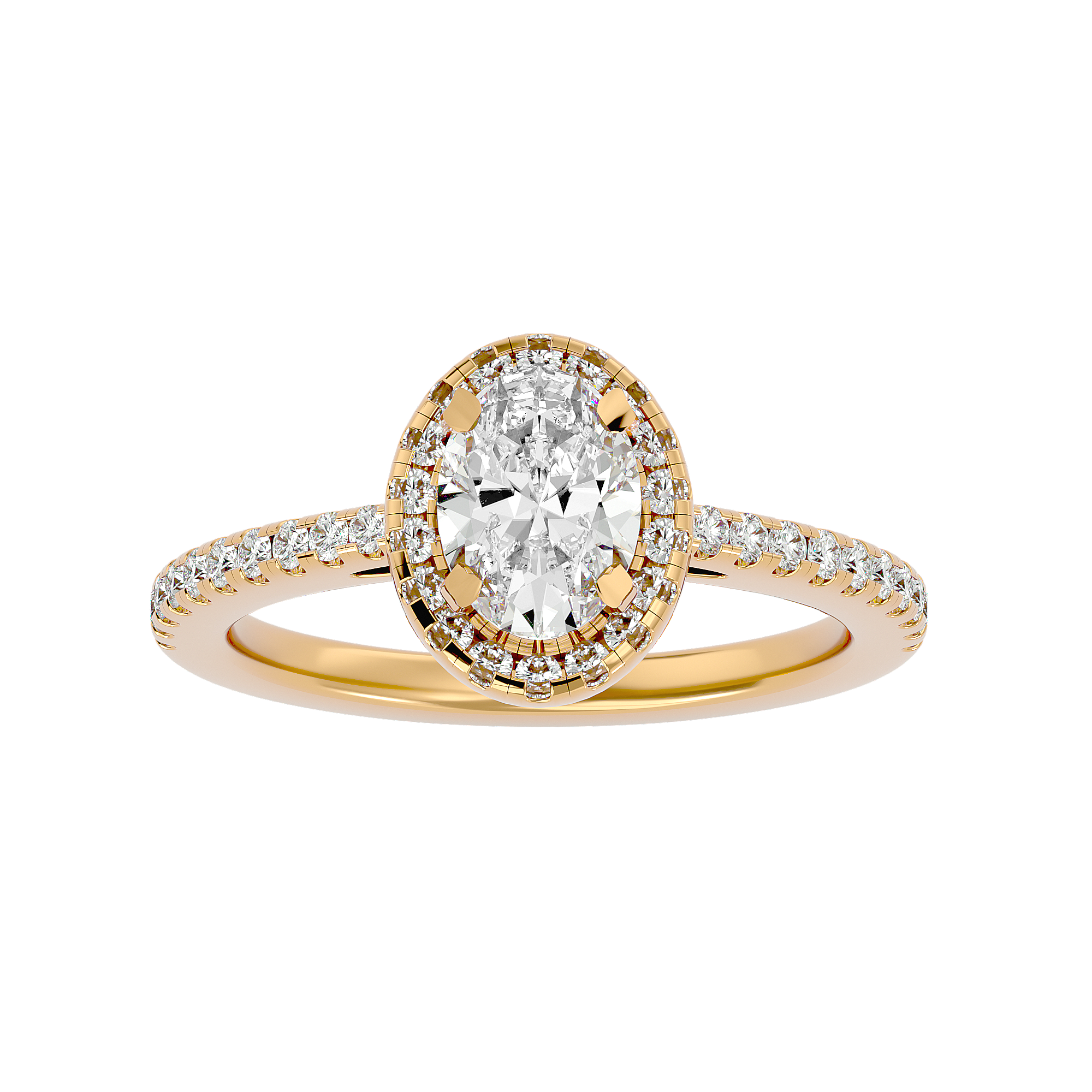 HOH Beatrice Diamond Halo Ring