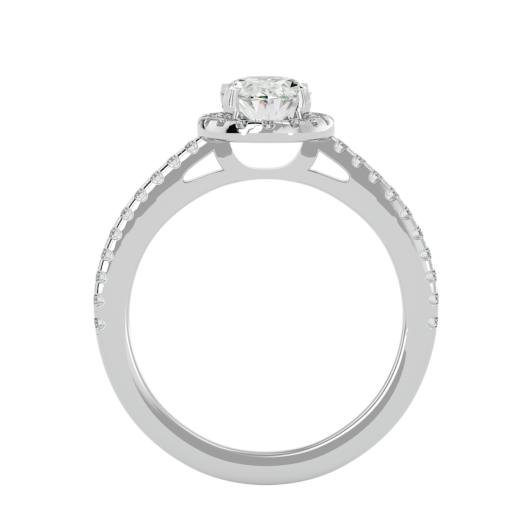 HOH Beatrice Diamond Halo Ring
